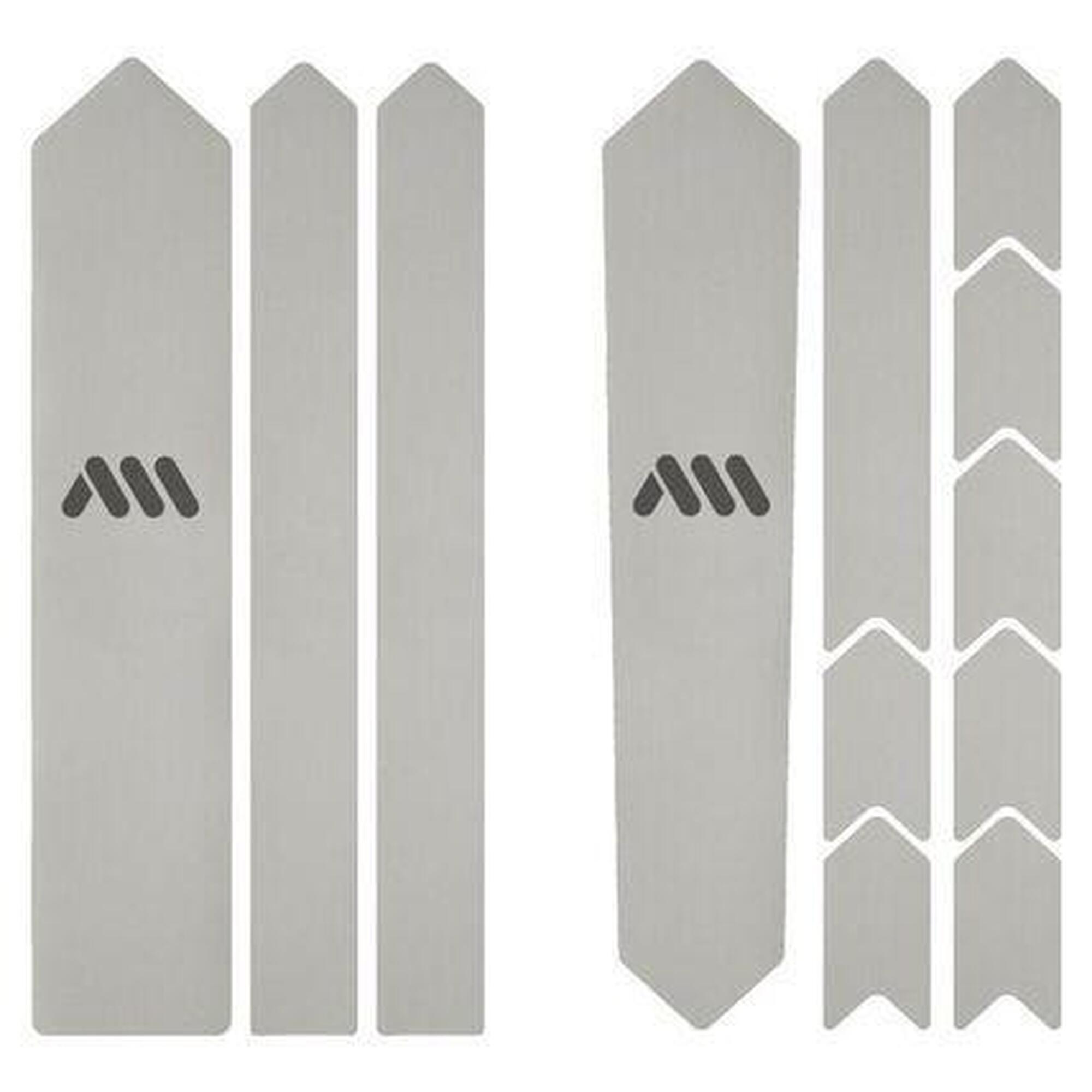 Zestaw ochronny ramy - EXTRA Gravel/droga - transparentny/srebrny