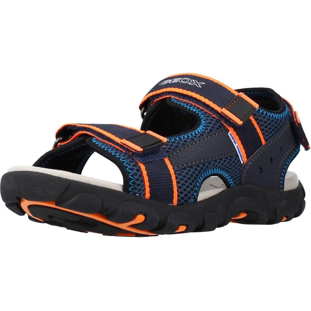 Sandały GEOX JR SANDAL STRADA A Niebieski