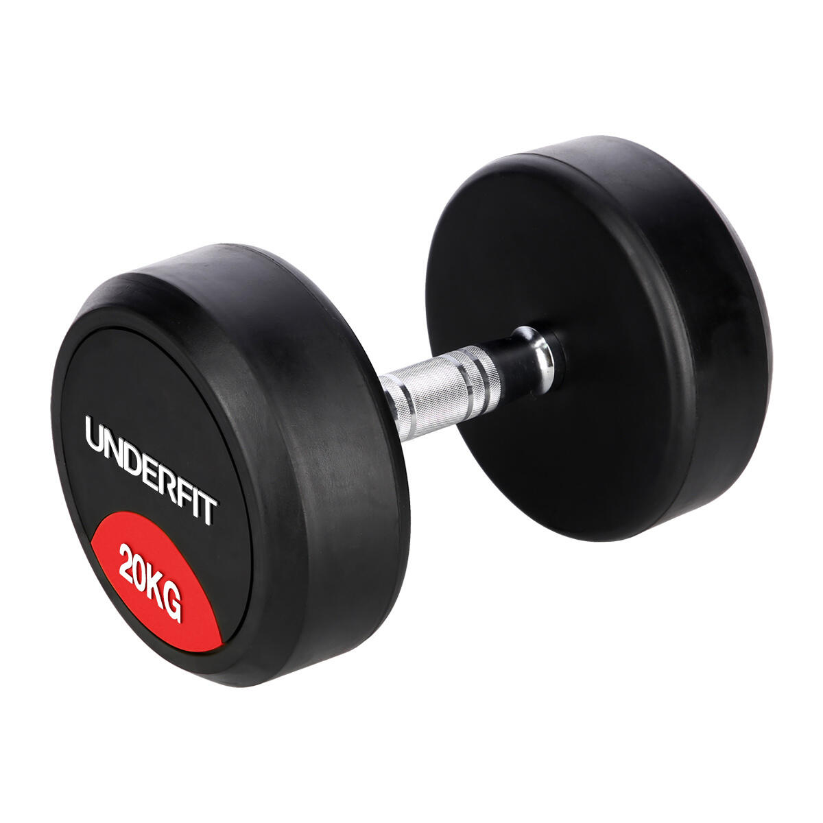 Hantla gumowana UNDERFIT do ćwiczeń siłowych fitness