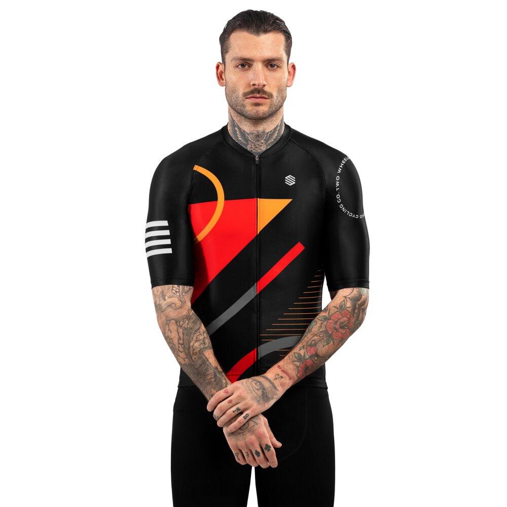 Męska koszulka rowerowa z krótkim rękawem Kolarstwo Siroko M2 Colorado