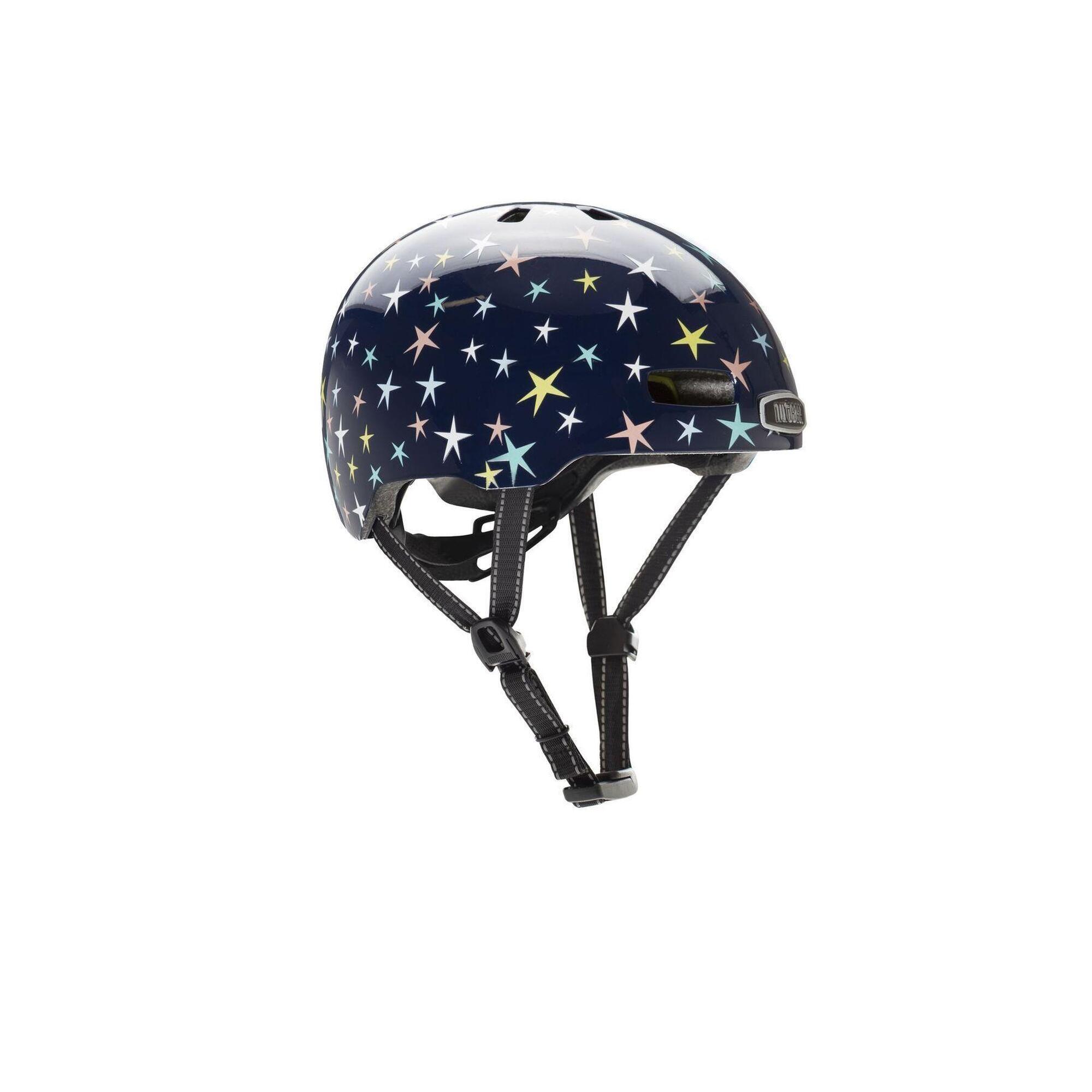 Dziecięcy kask rowerowy Little Nutty MIPS Gloss, Stars are Born