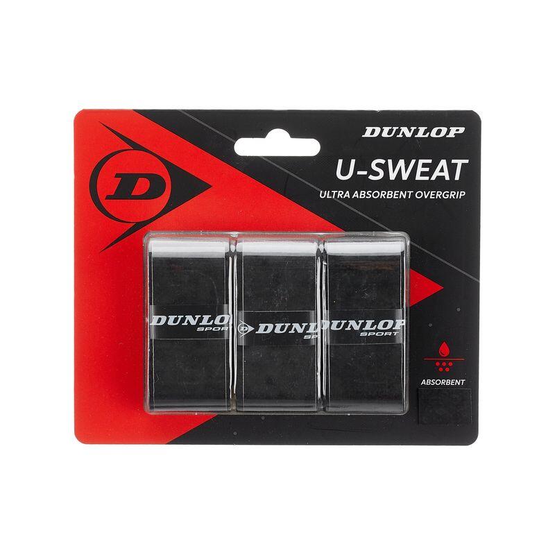 Owijka wierzchnia do rakiet tenisowych Dunlop U-Sweat Overgrip 3szt