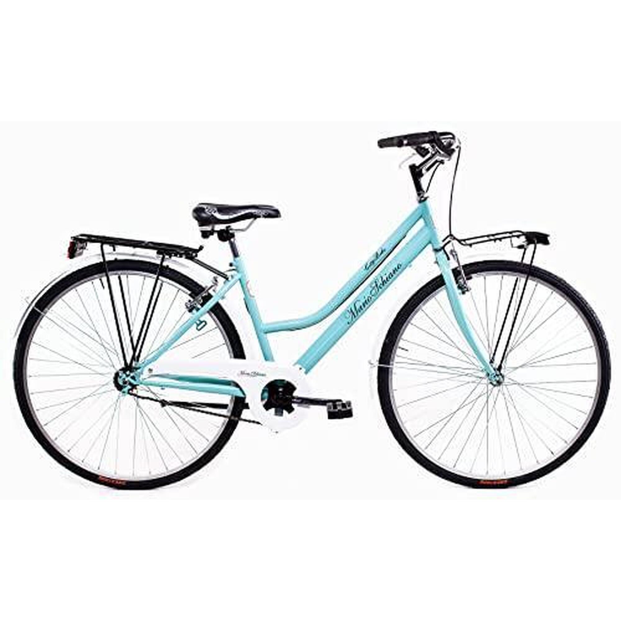 Rower miejski MARIO SCHIANO 28 damski, 1-biegowy