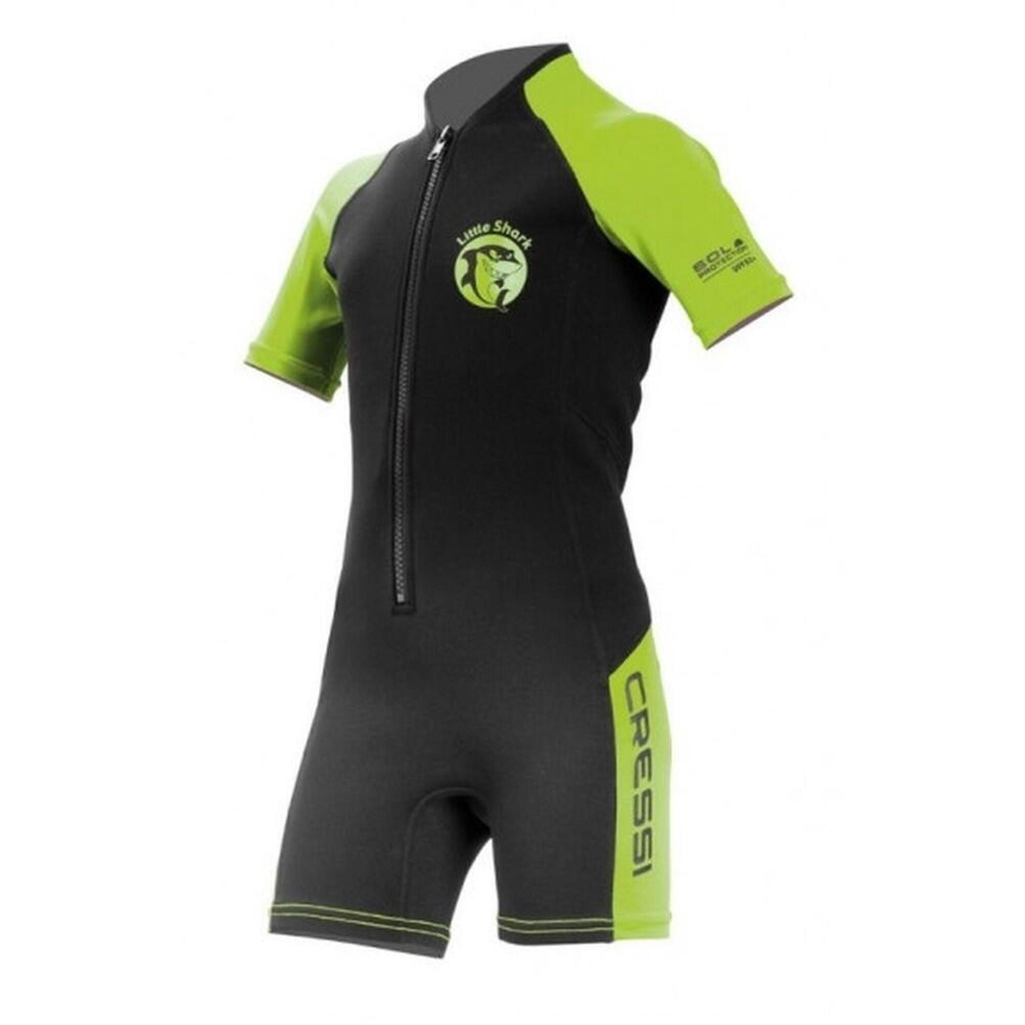 Pianka neoprenowa dziecięca Cressi Little Shark Jr Lime 7/8