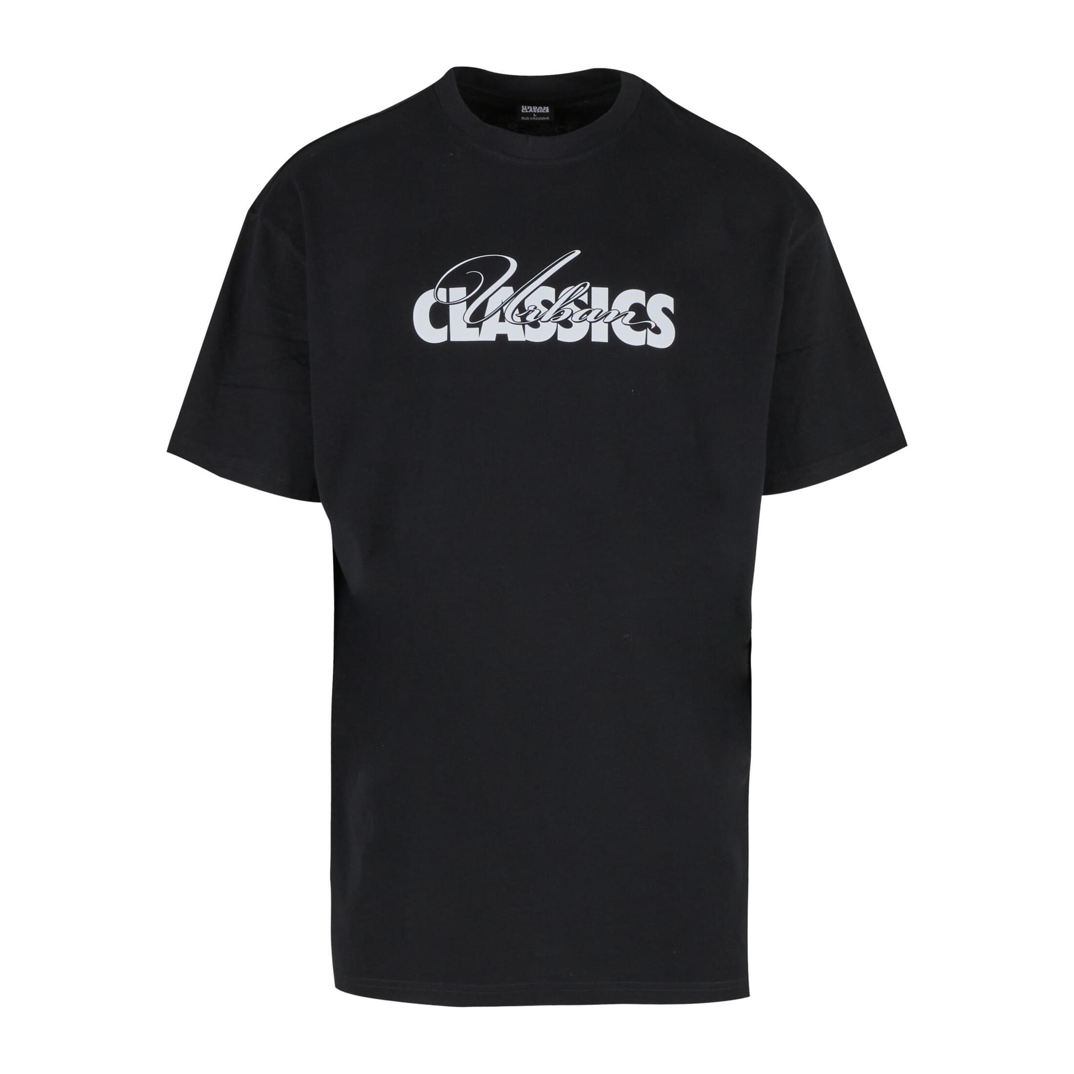 Oversized T-shirt Urban Classics Cursive Bold Logo Heavy