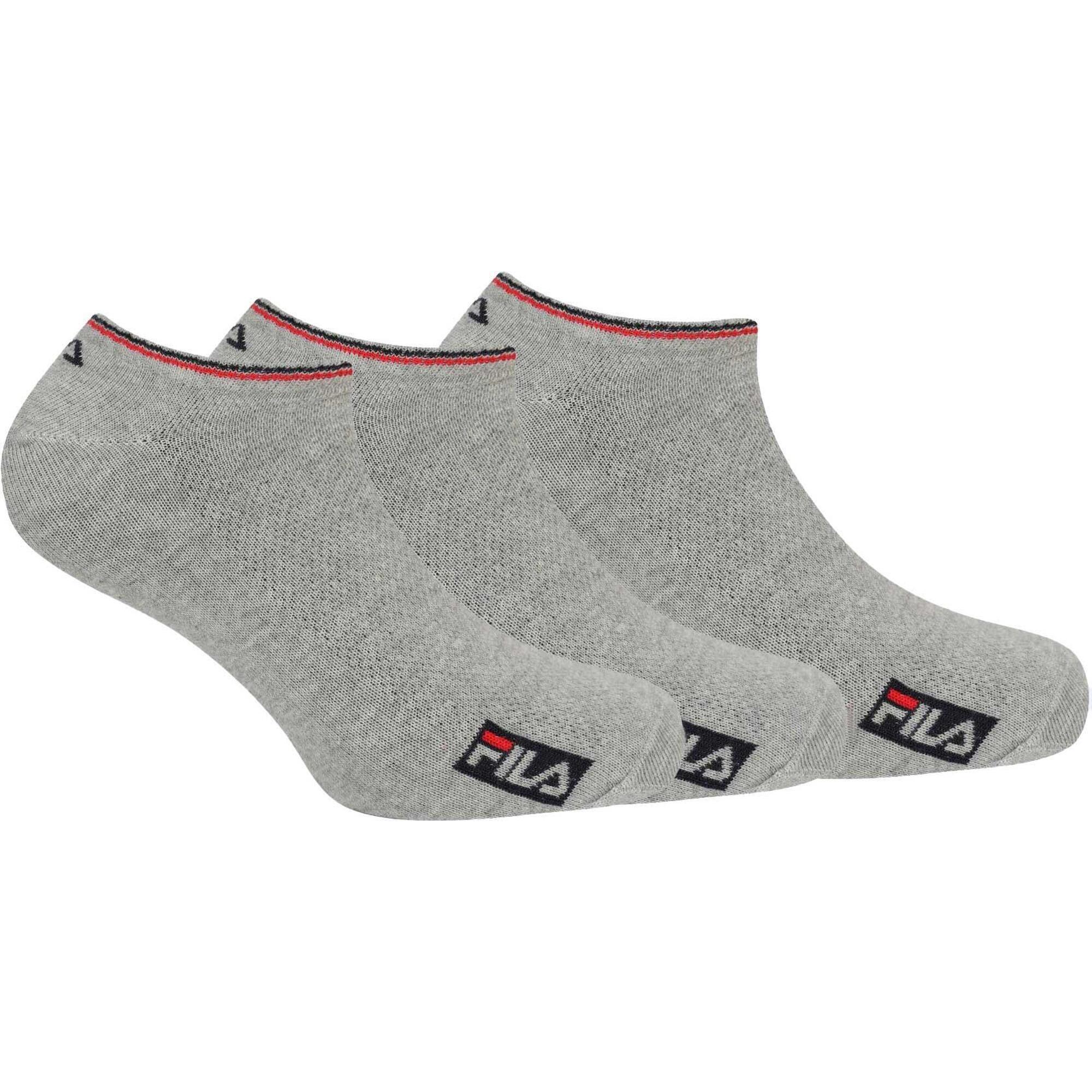Fila 3-pack niewidoczne skarpety bambusowe 35-38