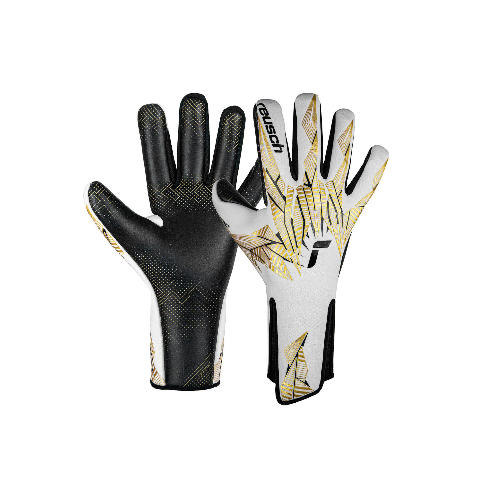 Rękawice bramkarskie Reusch Pure Contact Gold X GluePrint Strapless