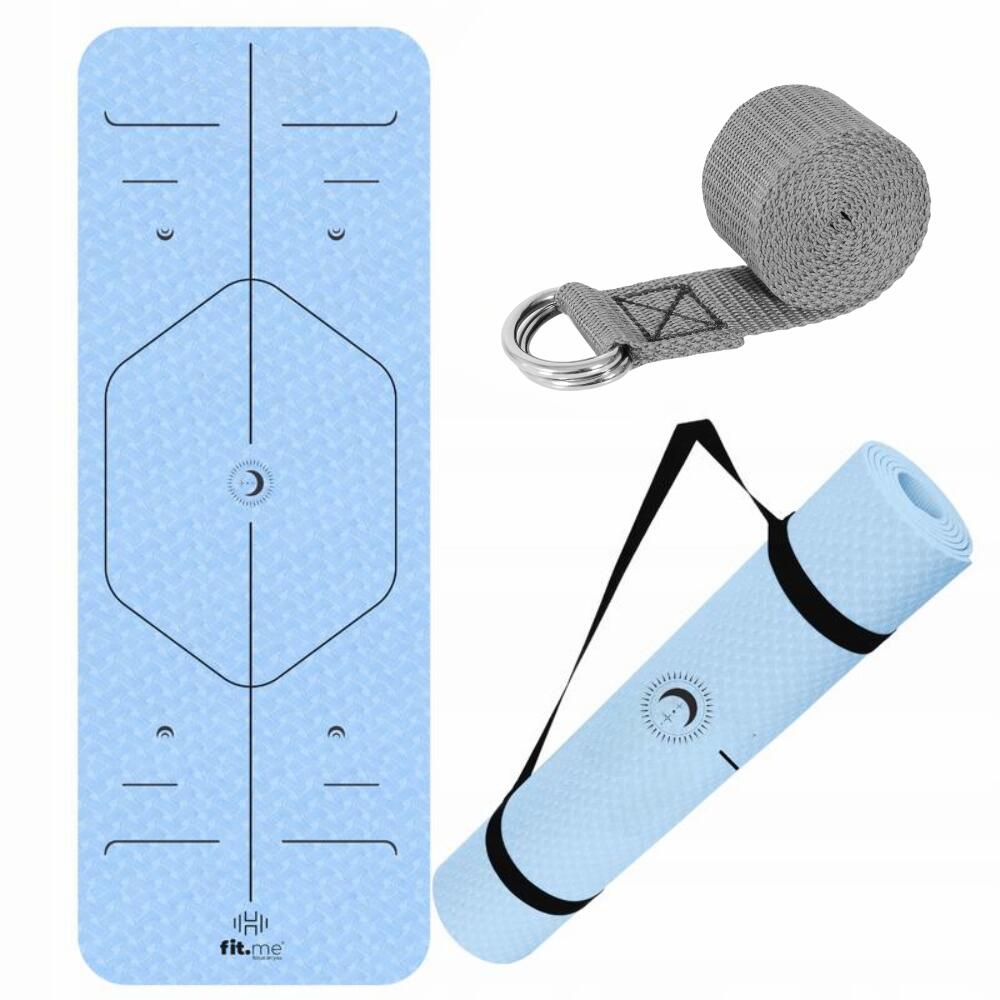 Mata do Jogi i Ćwiczeń TPE ze wzorem Fit.Me