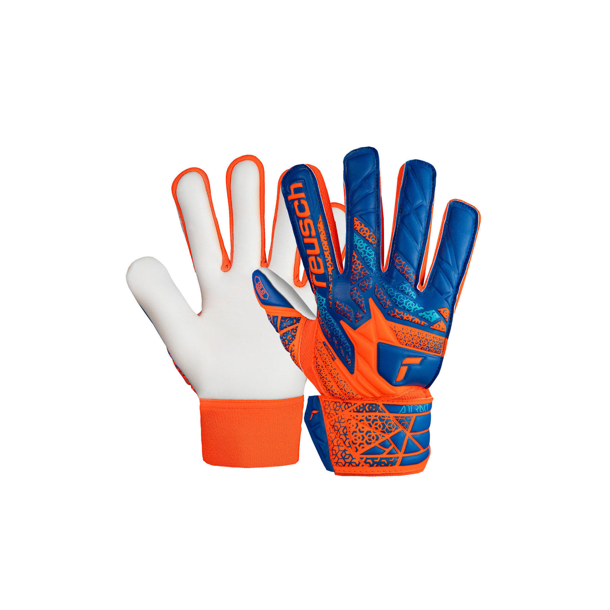 Rękawice Reusch Attrakt Starter Solid Finger Support Junior