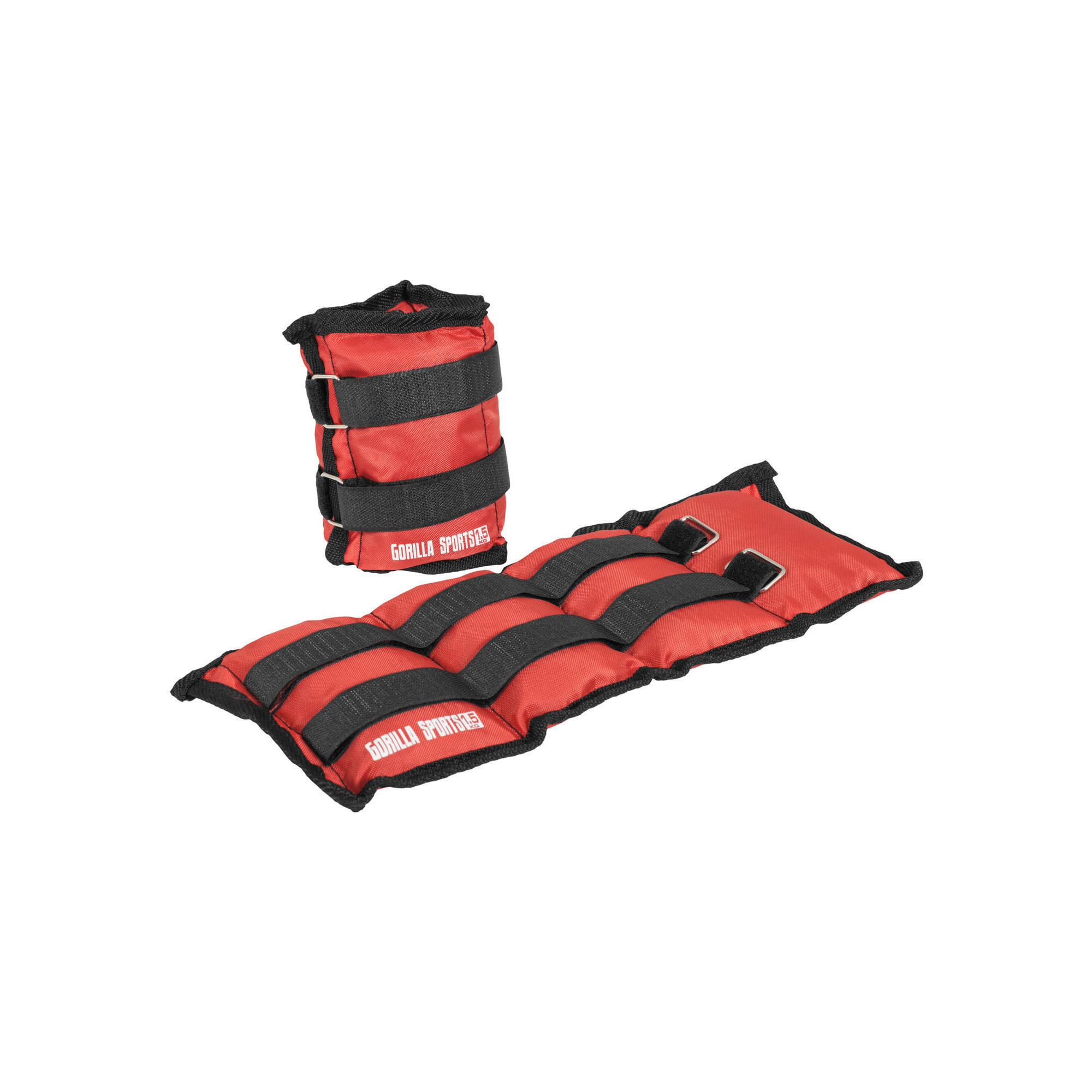 Obciążniki od 0,5 do 5 kg na kostki i nadgarstki na ręce Gorilla Sports