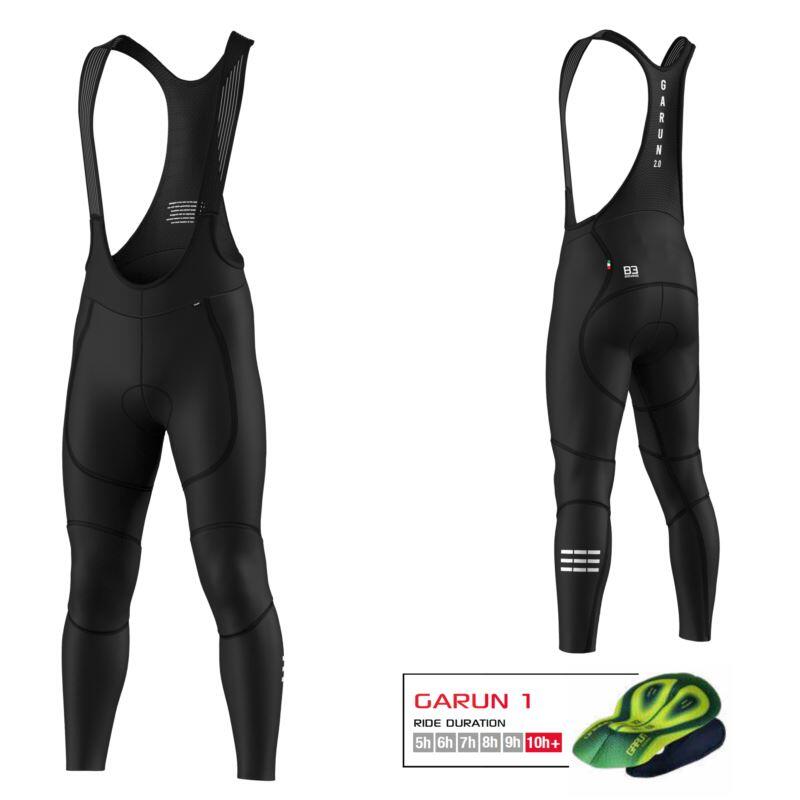 Spodnie rowerowe męskie Biemme Winter Garun 2.0 na szelkach