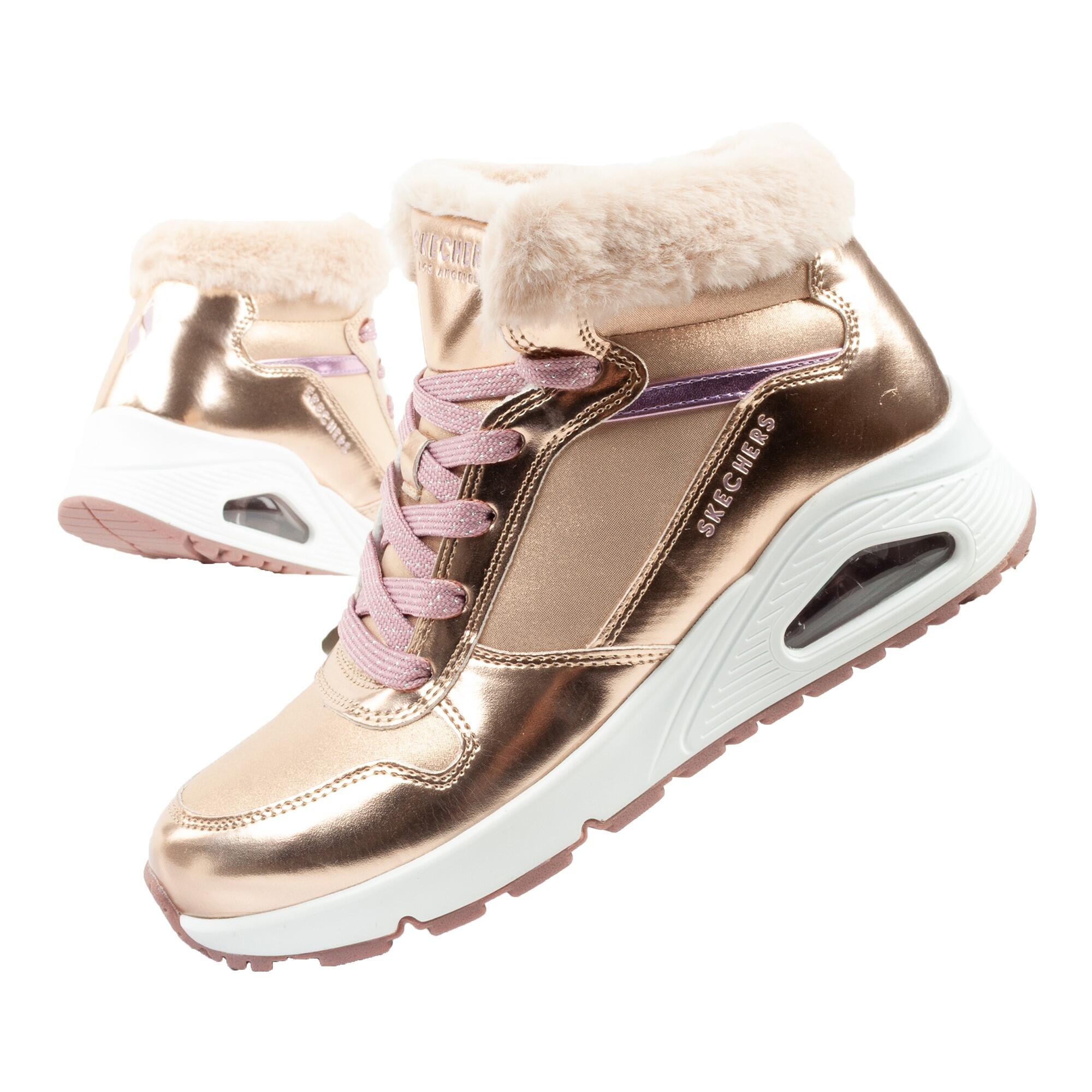 Buty sportowe dziecięce Skechers Uno-Cozy ocieplane