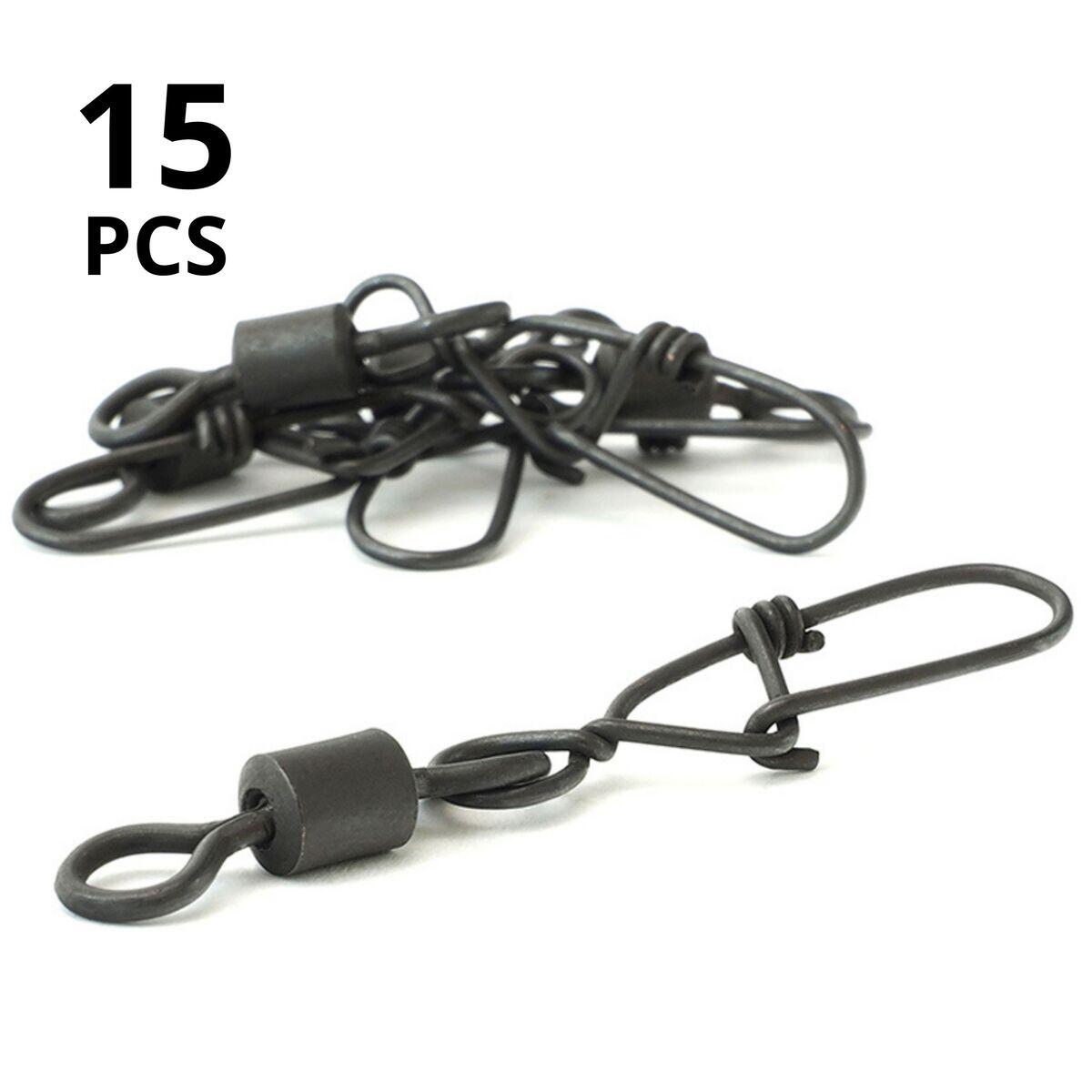 Krętlik matowy z agrafką Monster Cat Monster Cat 2/0 / 60 kg / 5 szt