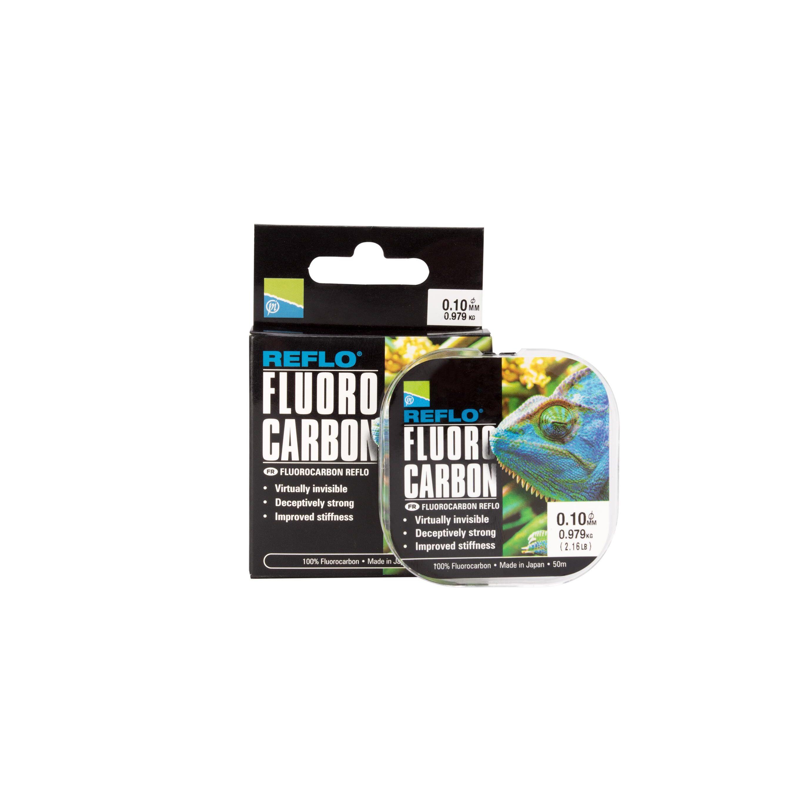 Żyłka Fluorocarbon Preston Innovations Reflo Power transparentna PFL/10 0.10 mm