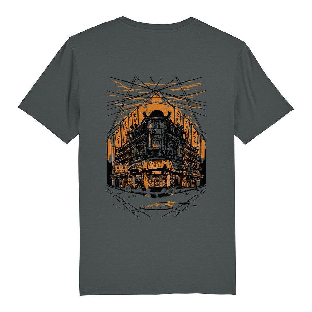 Koszulka T-shirt unisex Ghettoblaster Tokyo antracyt
