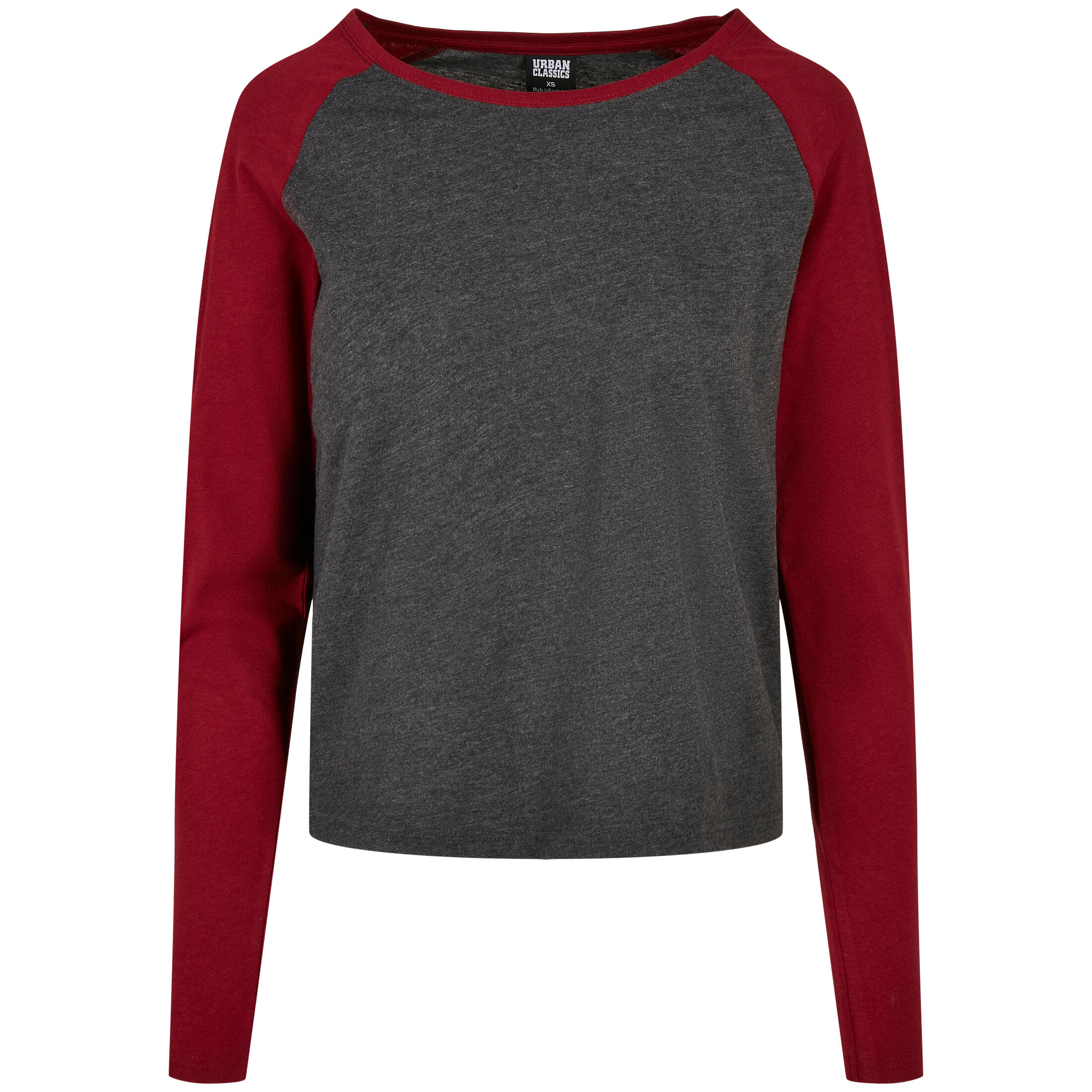 Damska koszulka z długim rękawem Urban Classics contrast raglan (GT)