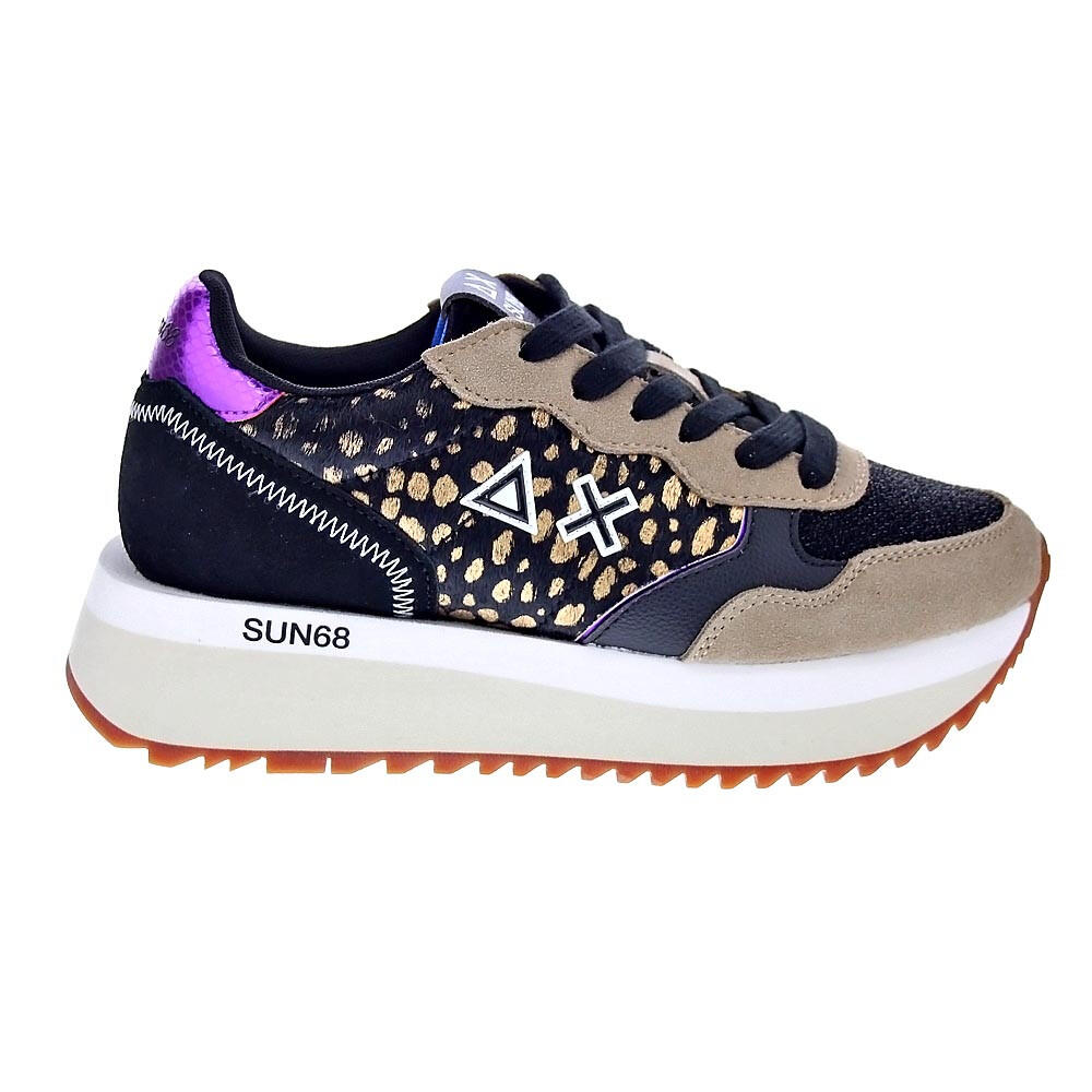 Buty SUN68 BIG ALLY ANIMALIER Czarny