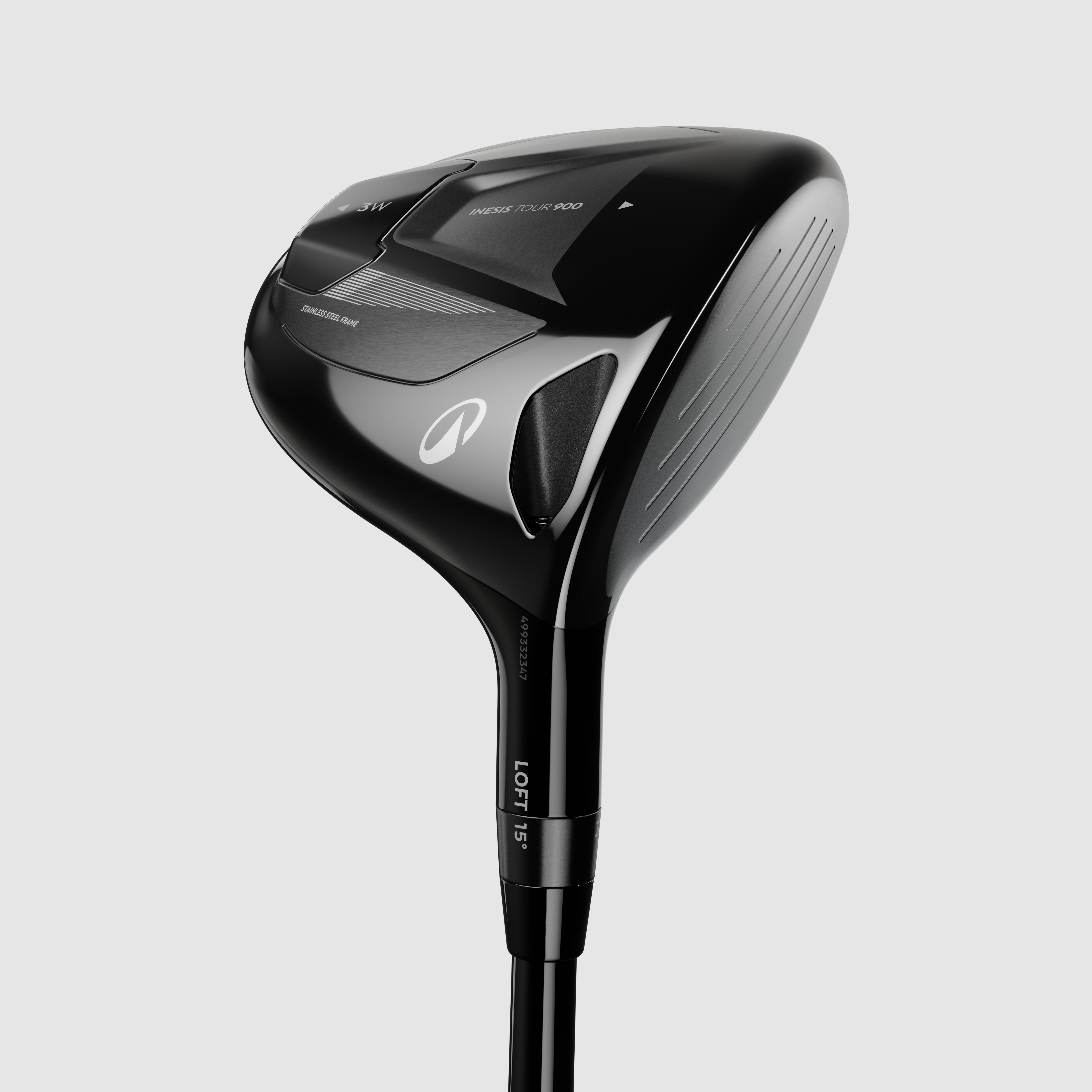 Kij golfowy wood 3 Inesis Tour 900 stiff szybki swing dla praworęcznych