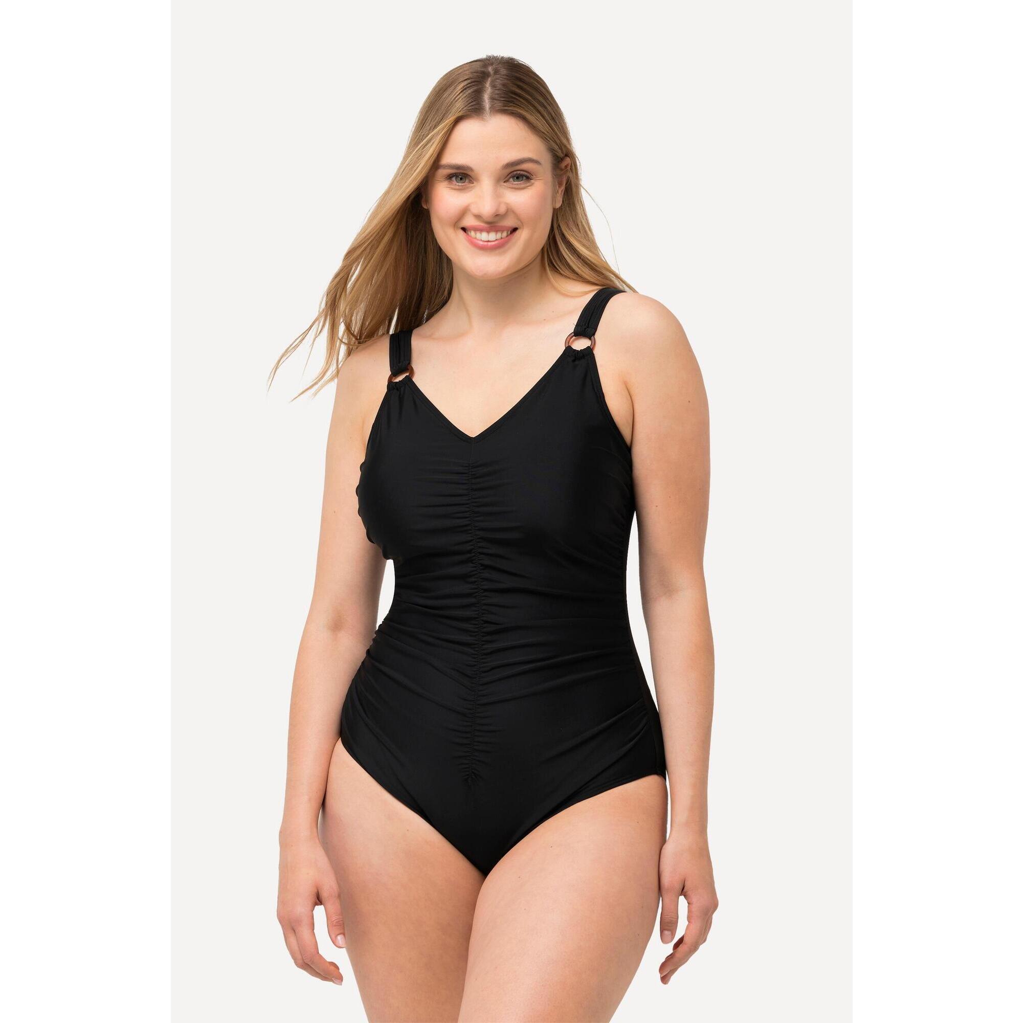 Damski Kostium kąpielowy kaktusy miękkie miseczki ozdobne kółka