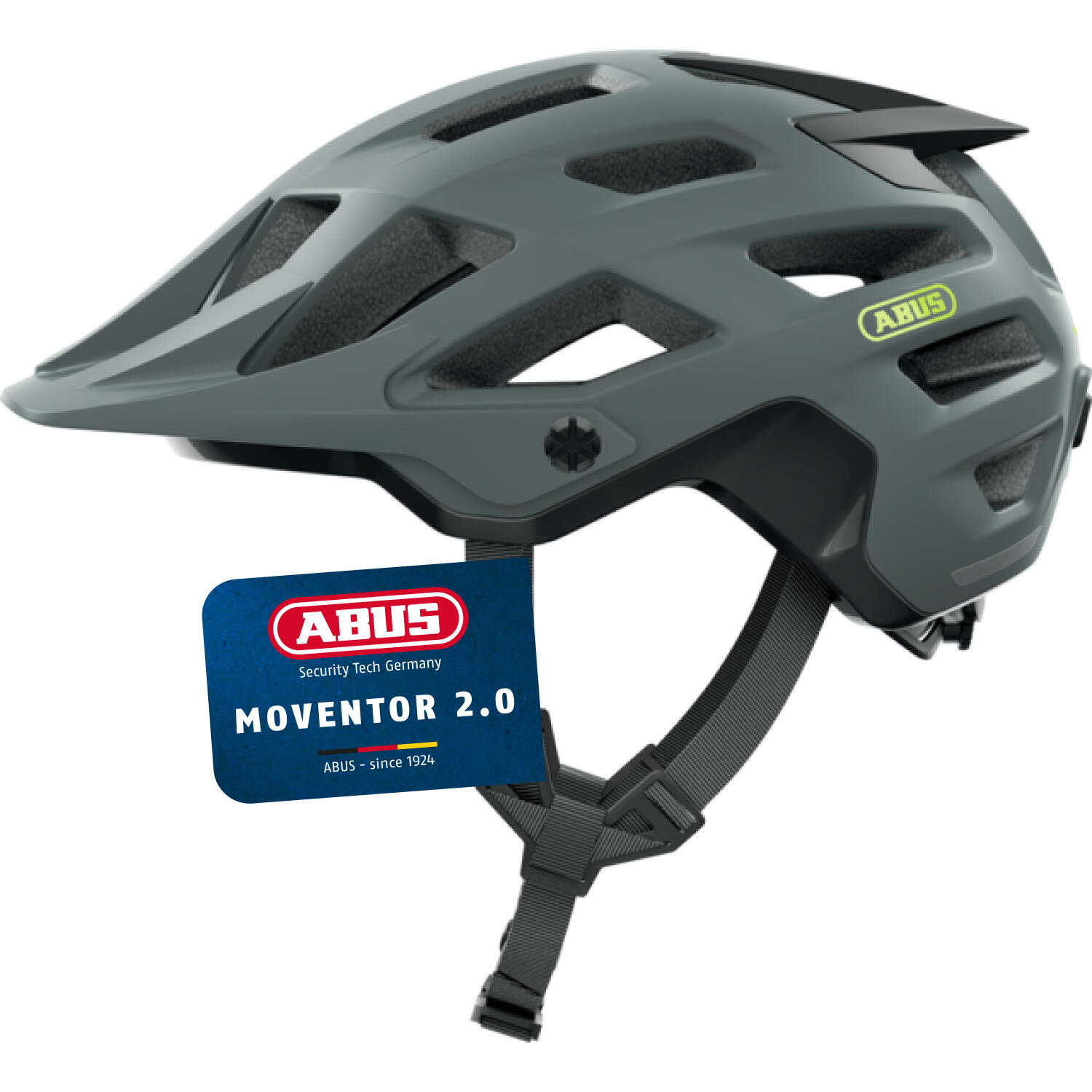 Kask rowerowy MTB „Moventor 2.0”, szary