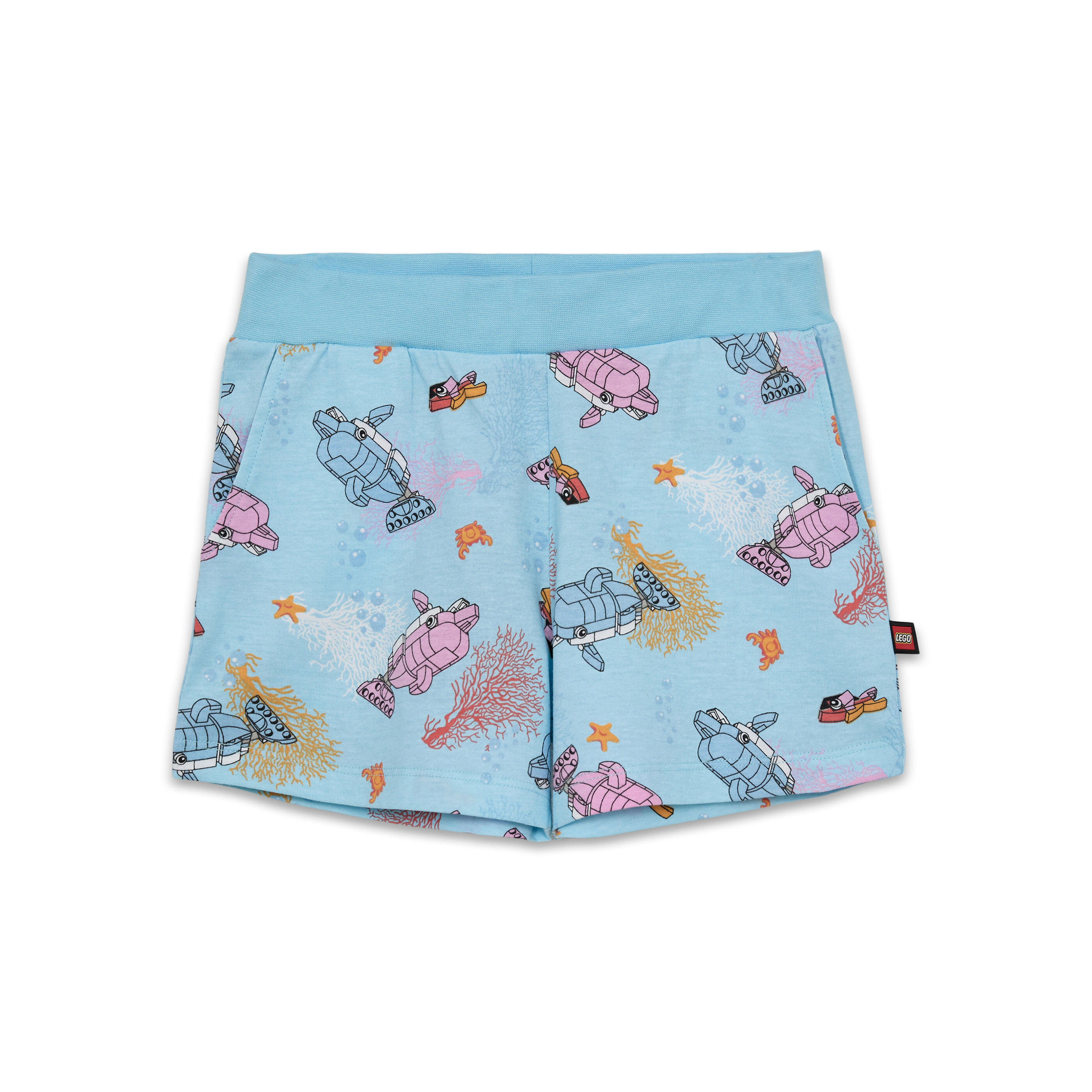 Spodenki Bawełnianae we wzory LEGO Para 300 Błękitne