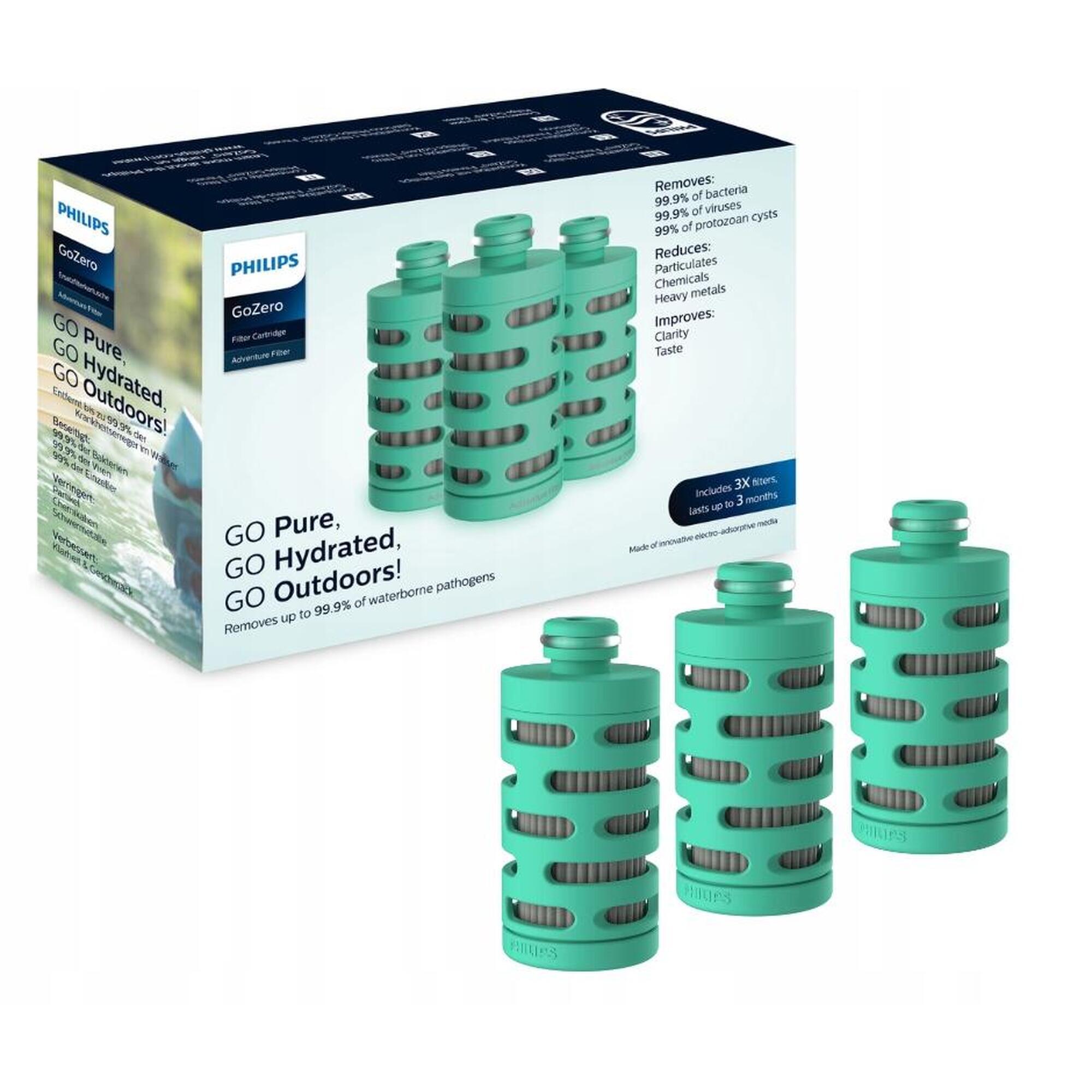 Filtr do wody wkład filtrujący PHILIPS 3 szt.