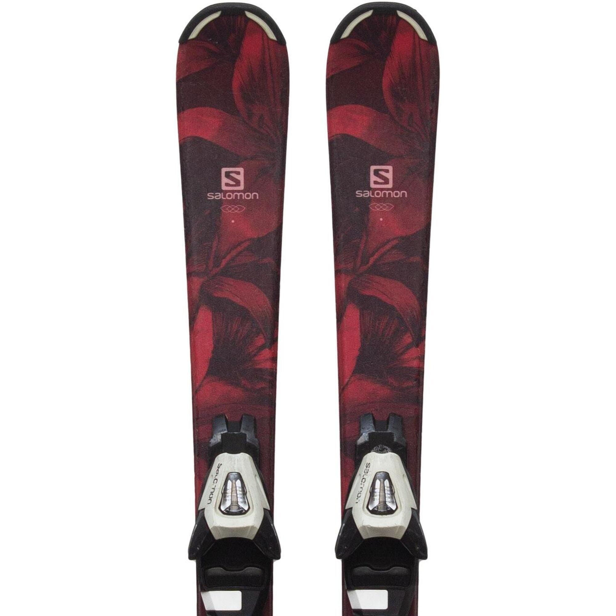 Second Life- Narty SALOMON QST LUX Jr, 110 cm - Stan dobry