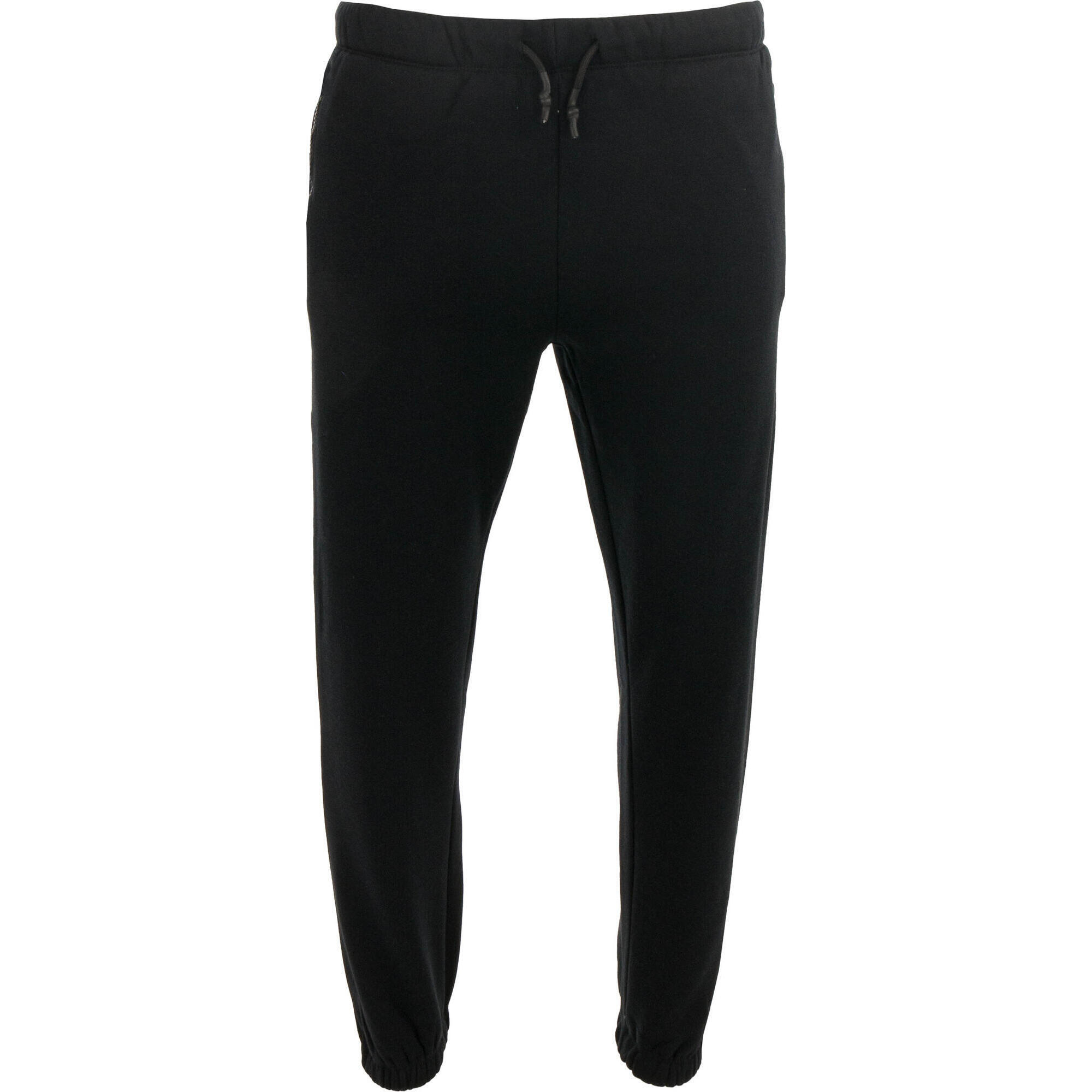 Męskie Spodnie Sportowe Silvano Czarny - Wygodne i Elastyczne