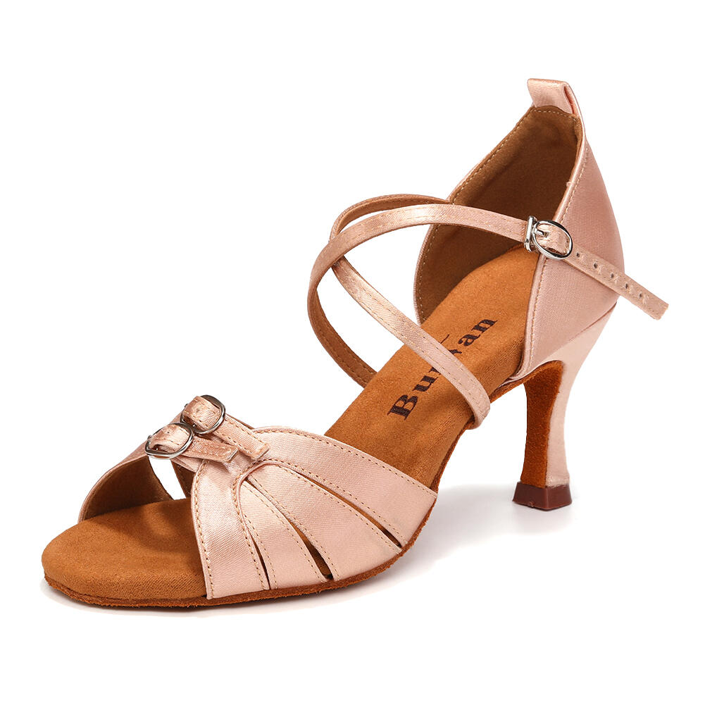 Buty taneczne Burtan "Malaga" salsa bachata kizomba latino 7 cm