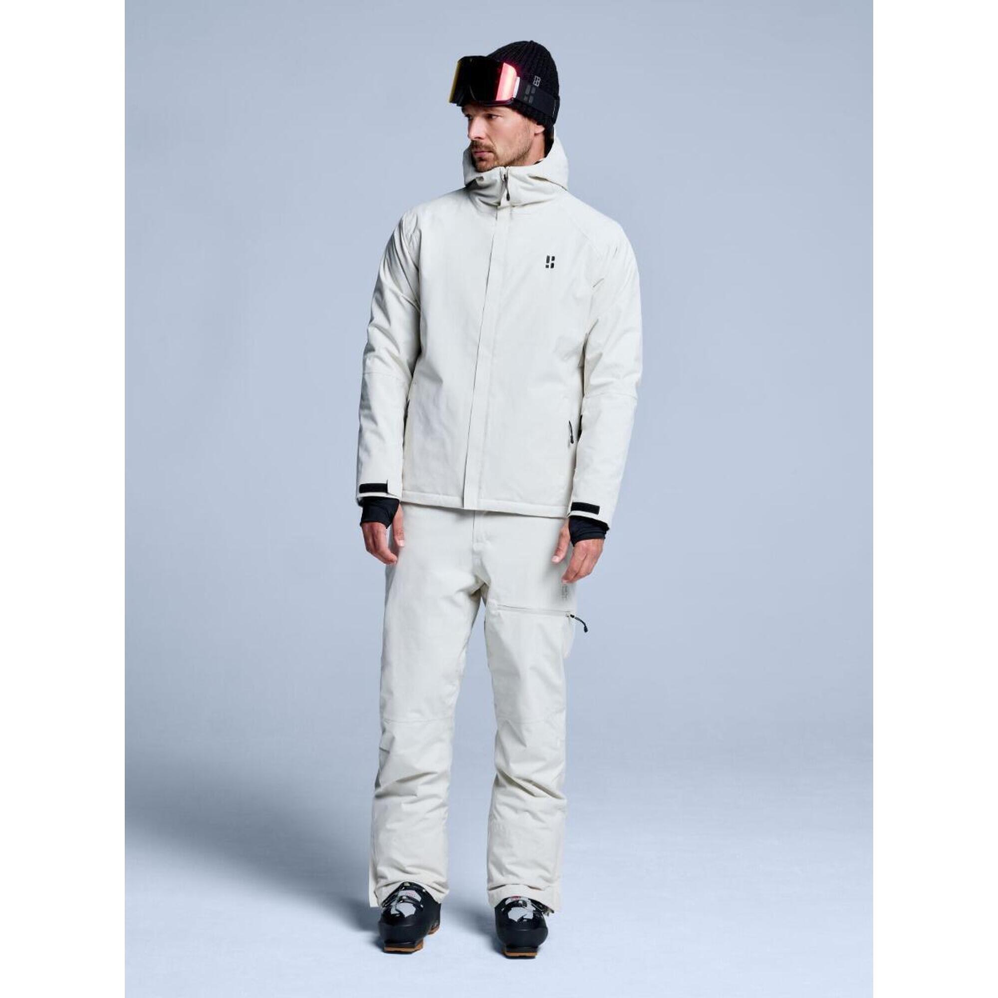 Spodnie narciarskie - Męskie - Arctic - Ocieplane 2L - Stone