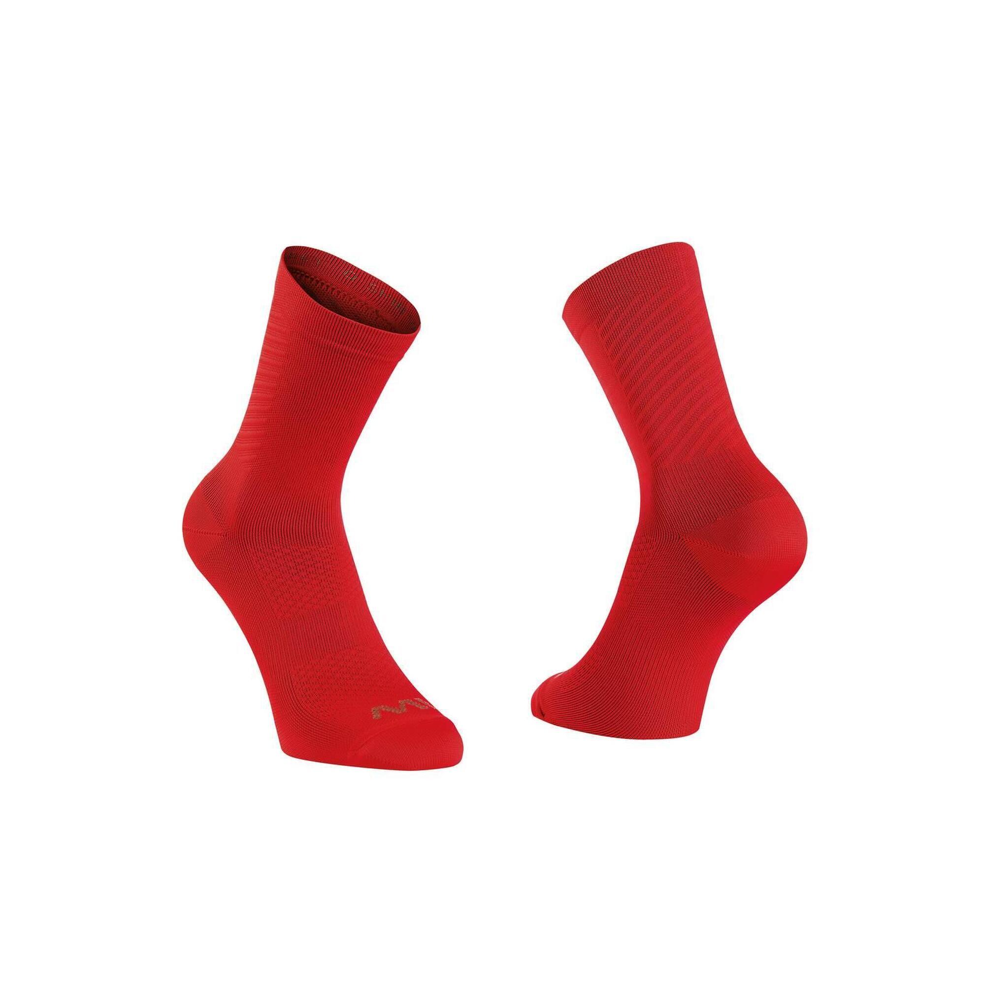 Skarpety rowerowe NORTHWAVE Switch czerwony