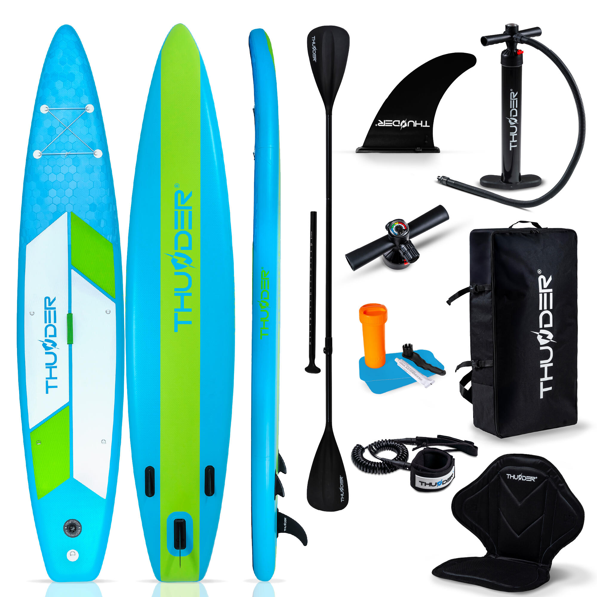 Deska SUP pompowana akcesoria THUNDER ITTO 380cm