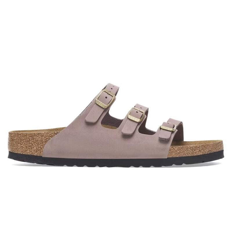 Sandały Birkenstock Florida Beżowe z regulowanymi paskami