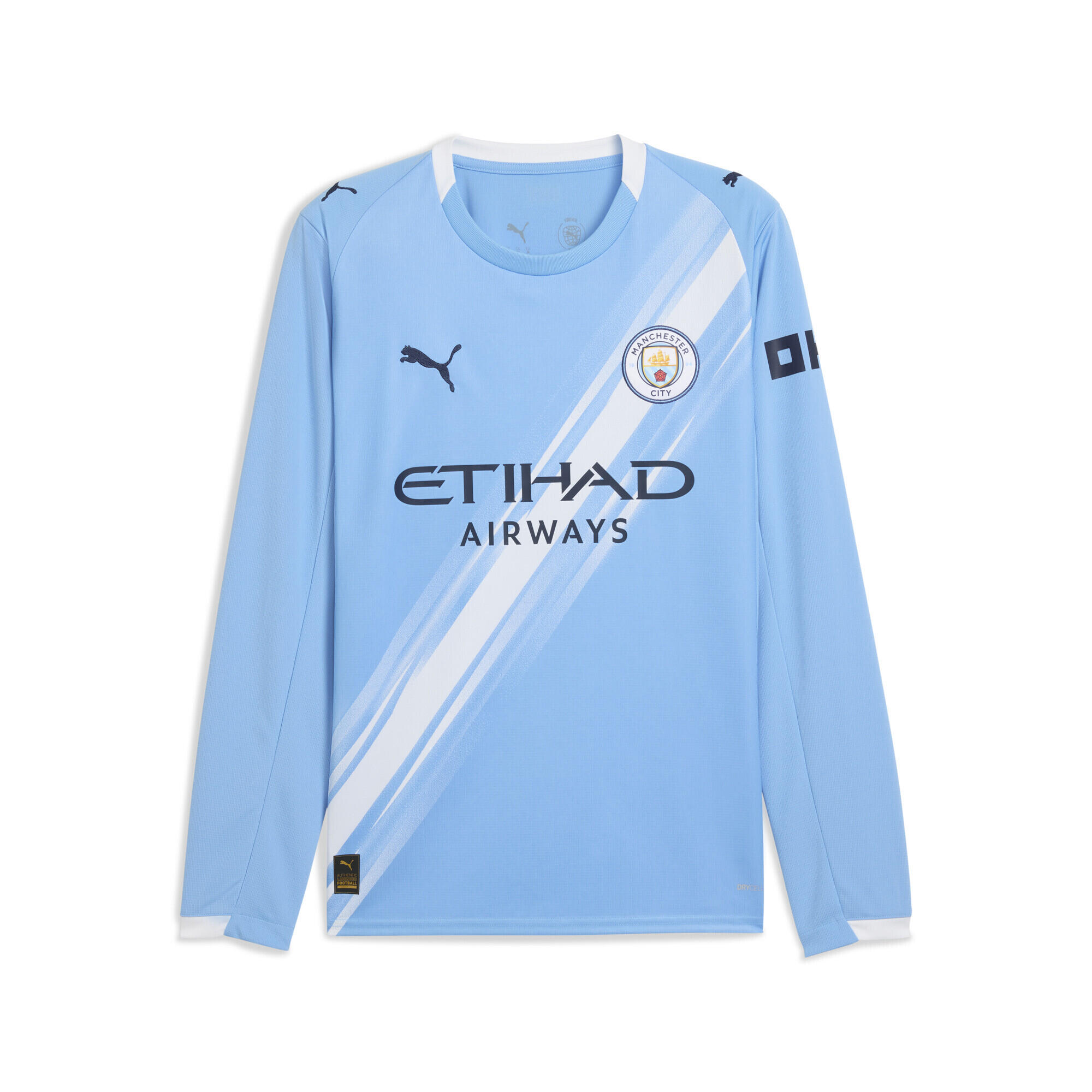 Męska koszulka domowa z długim rękawem Manchester City 25/26 PUMA