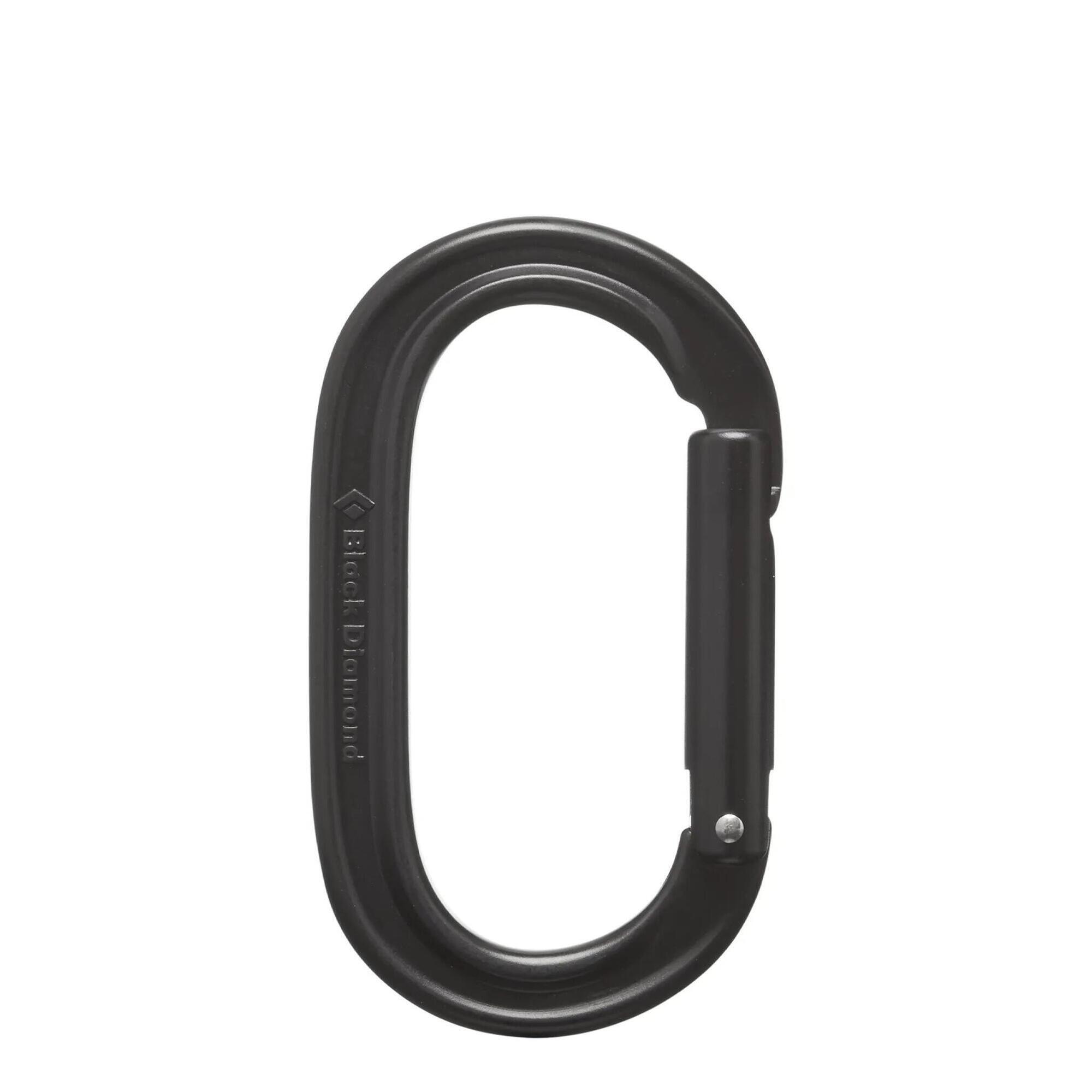 Karabinek Black Diamond Oval Keylock Carabiner - black