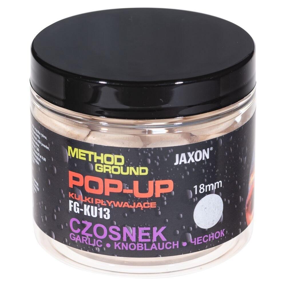 Kulki Pop-Up Jaxon Method Ground Czosnek 18mm 50g