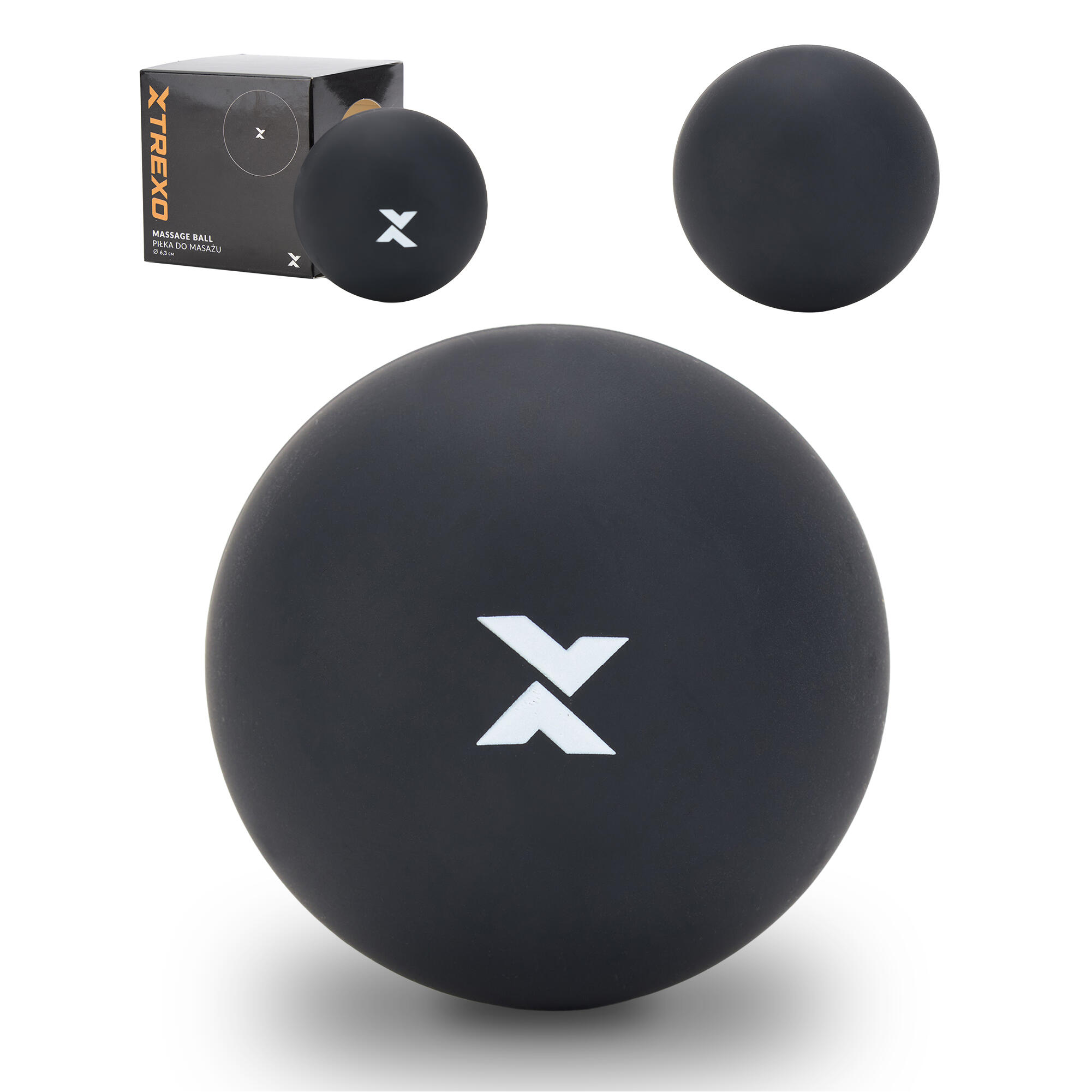 Piłka do masażu XTREXO TXO-B4Z031-BK