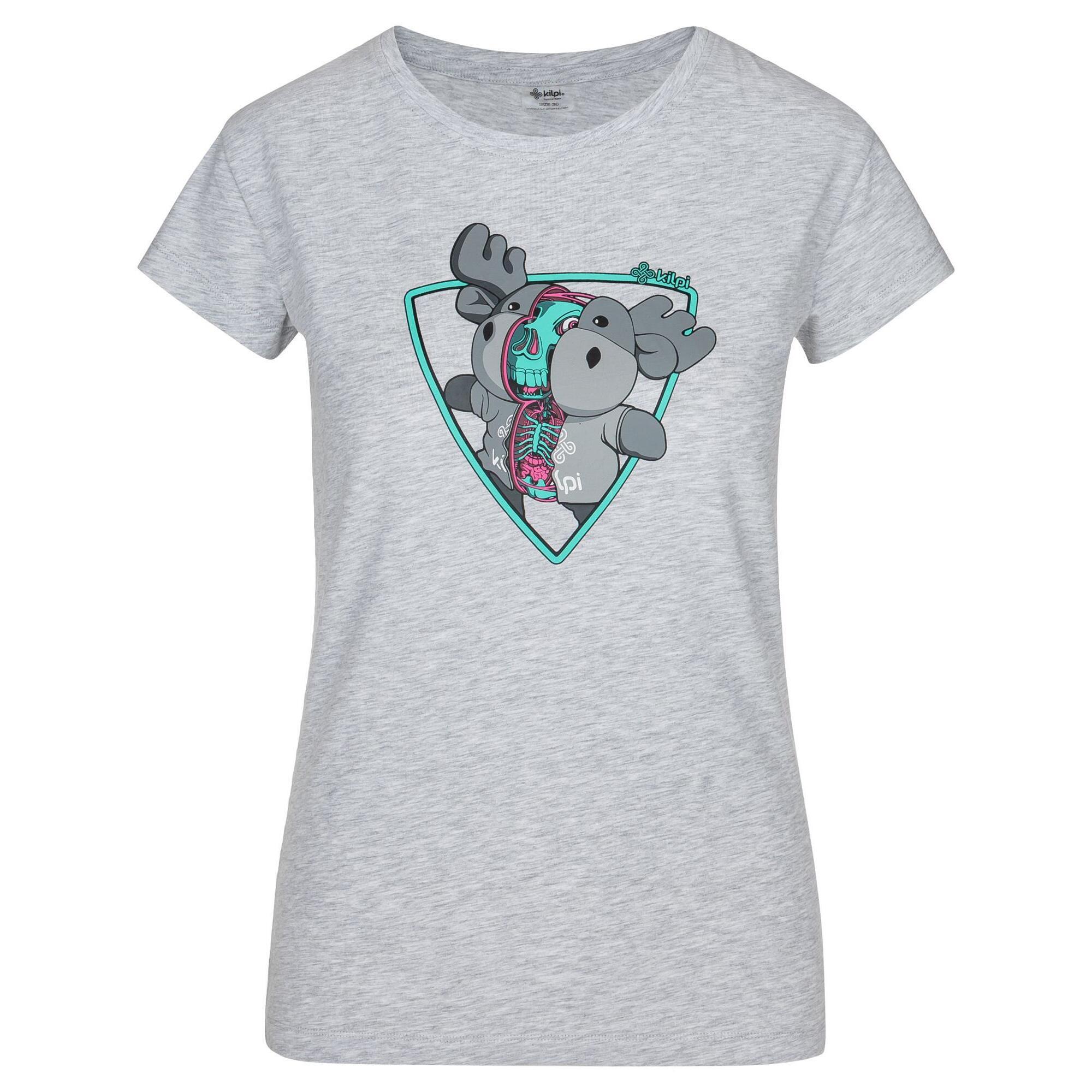 Damski bawełniany t-shirt Kilpi ALBION-W