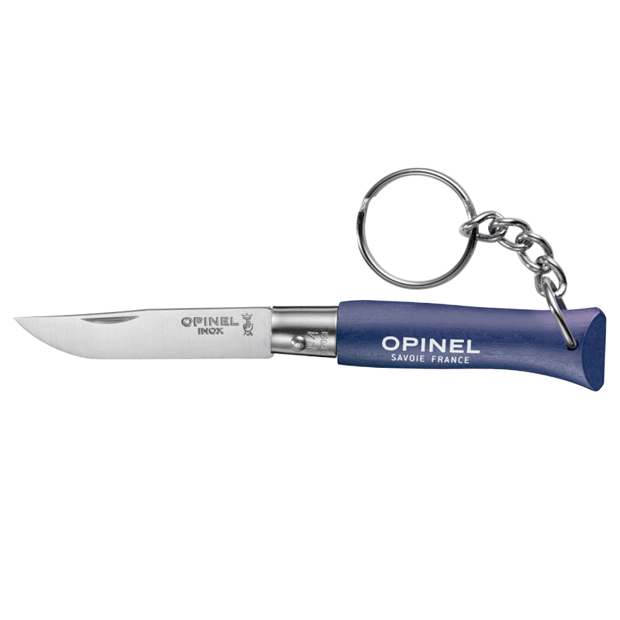 Nóż brelok Opinel Colorama 04 inox grab granatowy (002269)