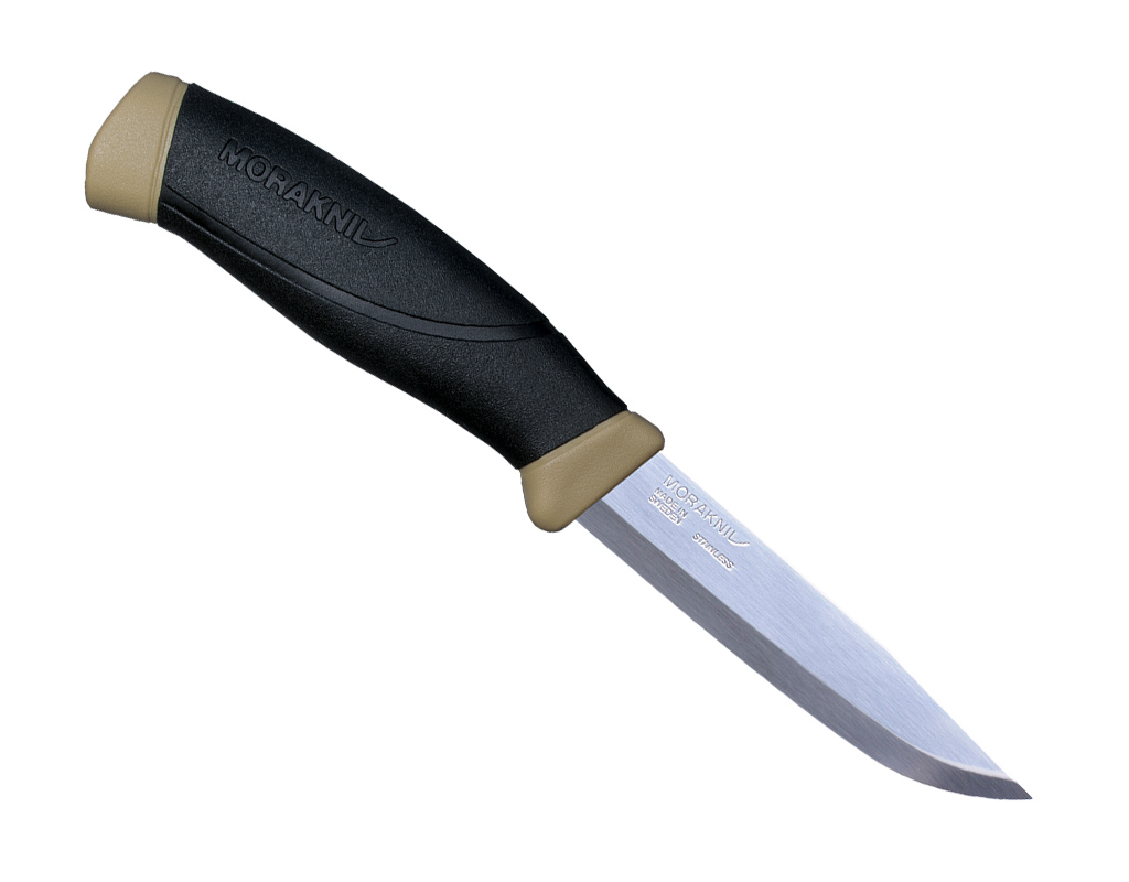 Nóż Morakniv Companion Desert - Stainless Steel - Beż (ID 13166) (NZ-CPN-SS-19)