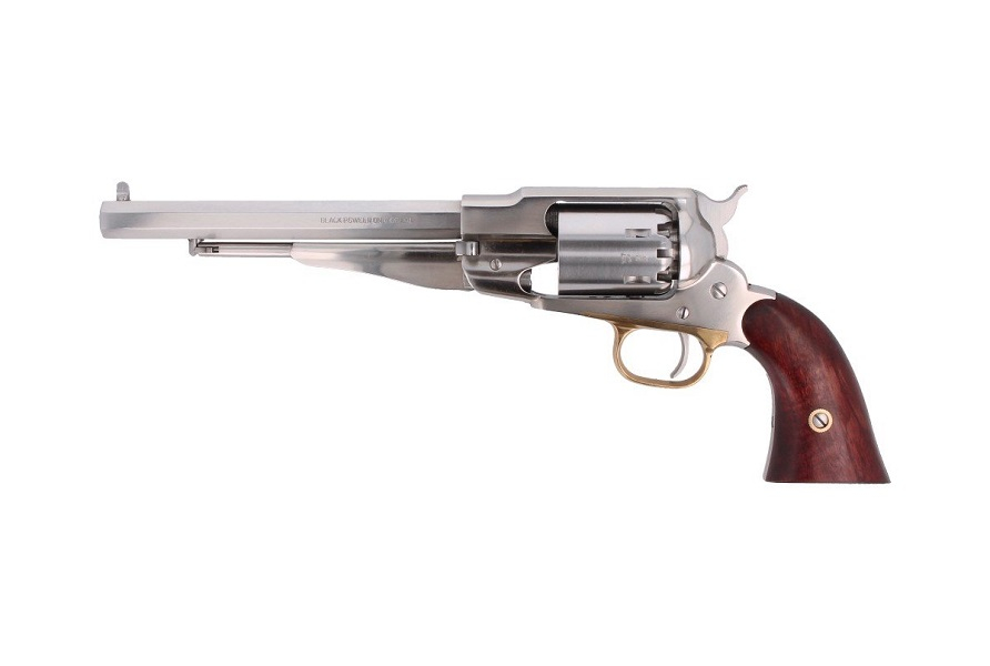 Rewolwer czarnoprochowy Pietta Remington Texas INOX .44 8" 1858 (RGS44)