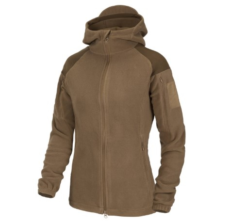 Bluza Damska Helikon CUMULUS - Heavy Fleece - Coyote (BL-CBW-HF-11)