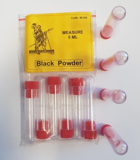 Miarki prochowe Black Powder 5ml do CP - 10 szt