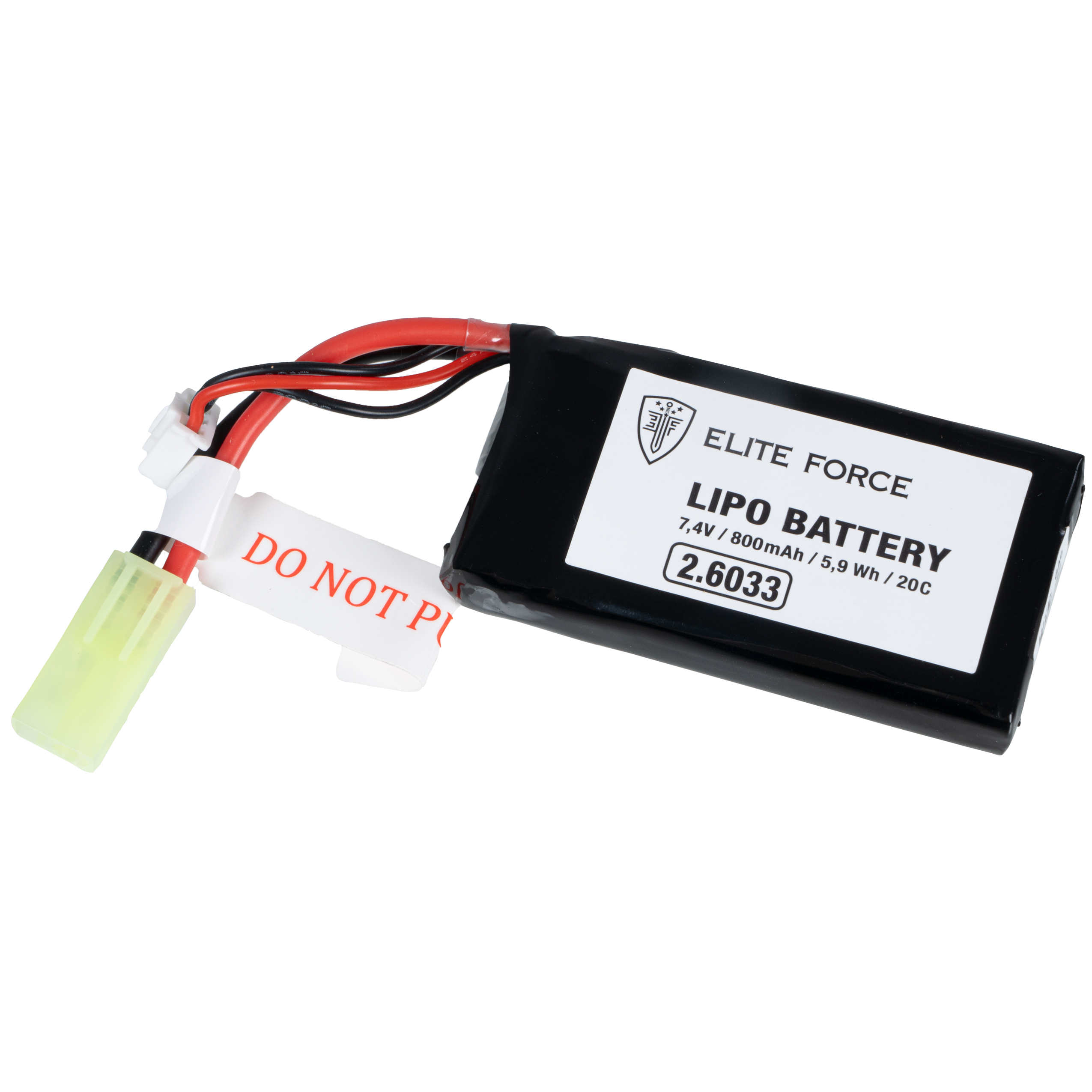 Akumulator do replik ASG Elite Force 7,4 V, 800 mAh, 20 C (2.6033)