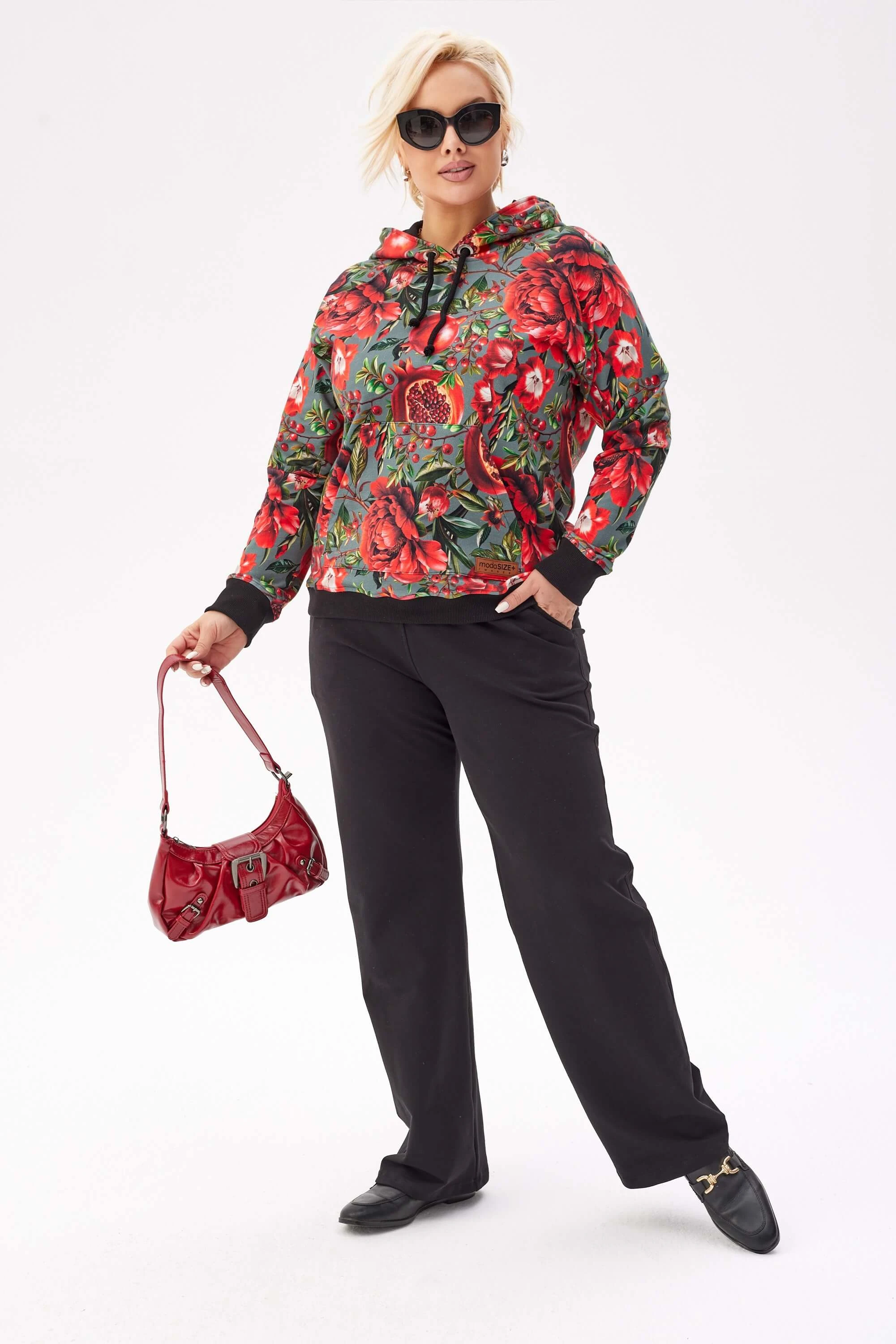 Komplet dresowy, dres Karolina - komfort i styl na co dzień PLUS SIZE XXL JESIEŃ