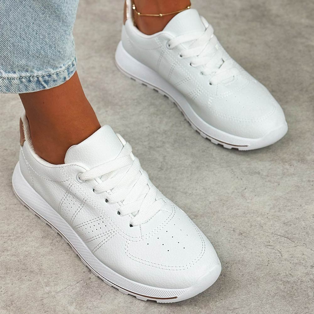 Białe półbuty damskie Vinceza 34700