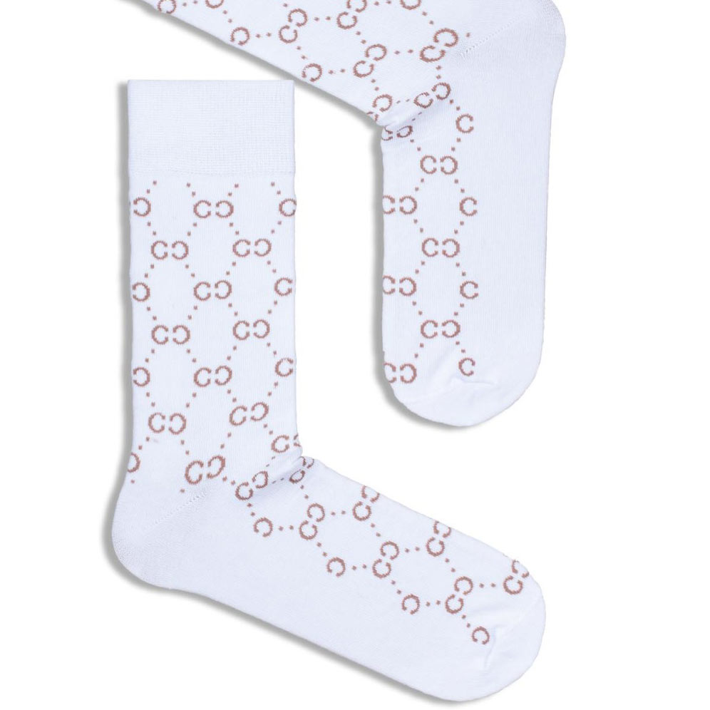 Męskie skarpetki CC 409 WH