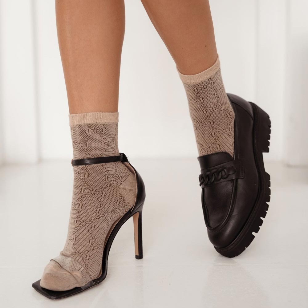 Skarpetki damskie GG CIENKIE 1160 be