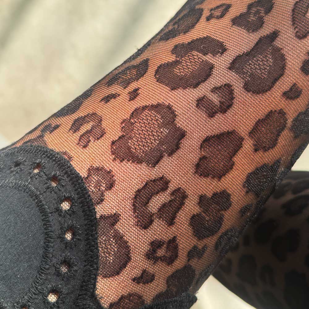 Rajstopy Gabriella Caty panterka 20 den nero