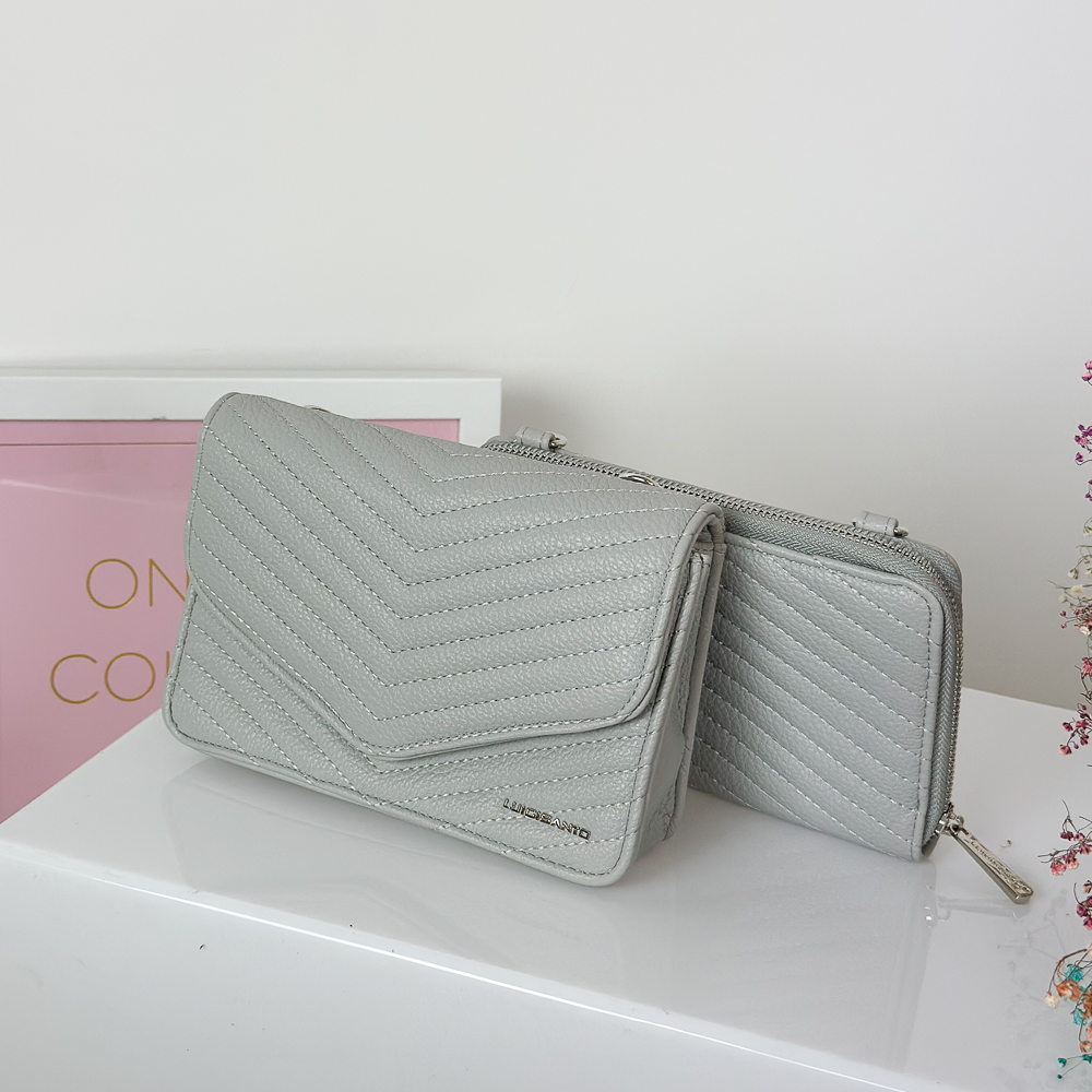 Torebka + portfel, 2 w 1 model 122 GR